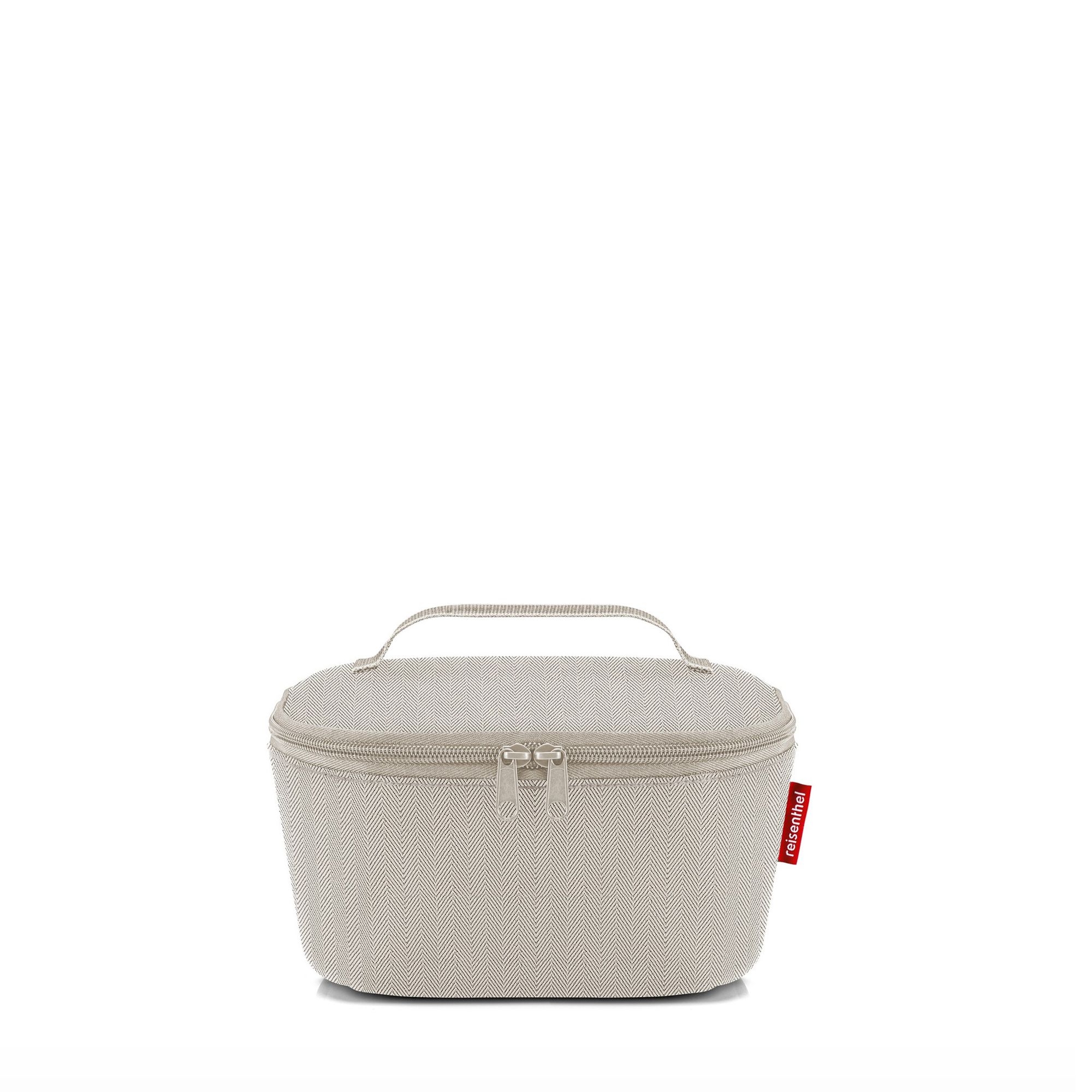reisenthel - coolerbag S pocket - herringbone sand reisenthel - coolerbag S pocket - herringbone sand