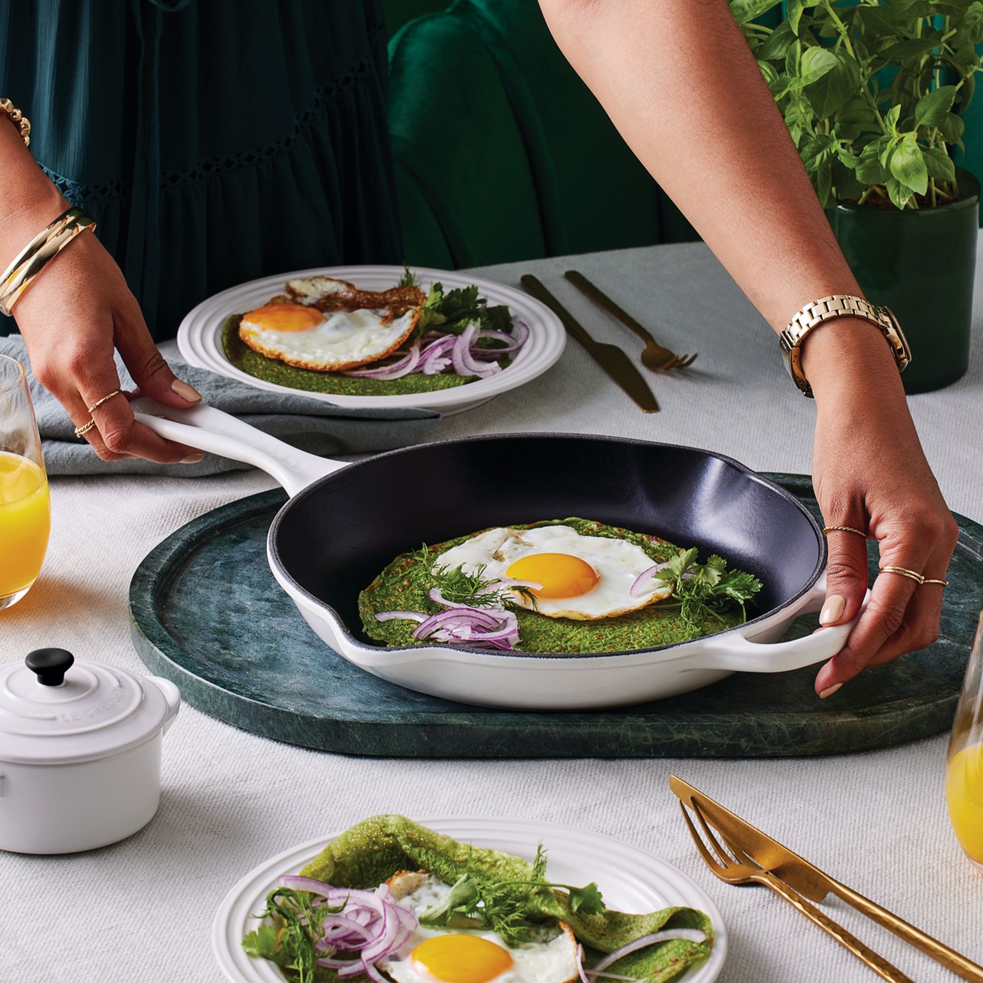 Le Creuset - Signature Brat- und Servierpfanne 26 cm - Hoch Le Creuset - Signature Brat- und Servierpfanne 26 cm - Hoch