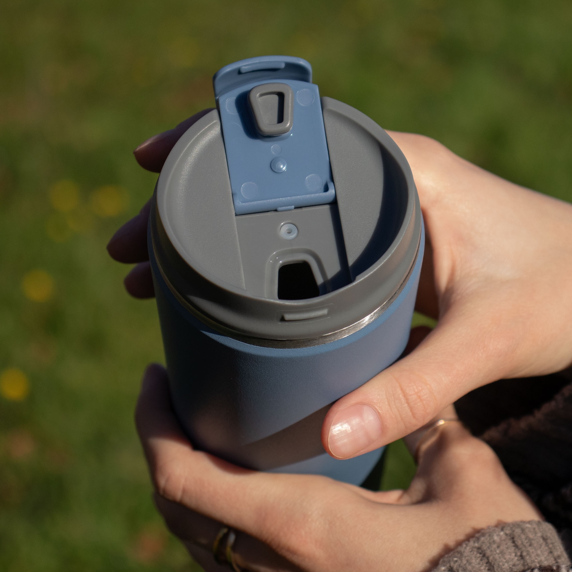 Thermo mug - Amico - 460 ml - blue | Culinaris