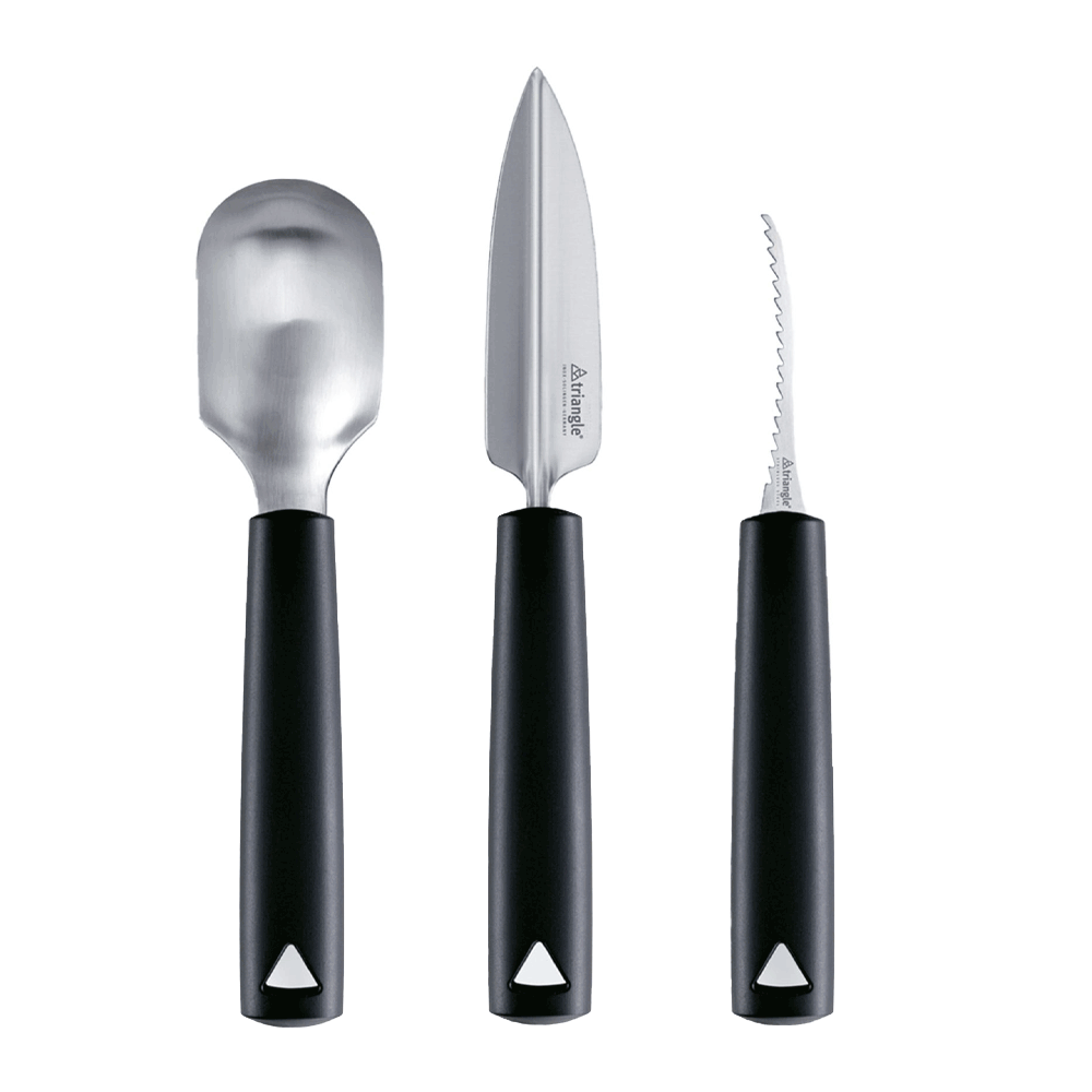 Triangle® - Kürbis-Schnitz-Set 3-teilig Triangle® - Kürbis-Schnitz-Set 3-teilig