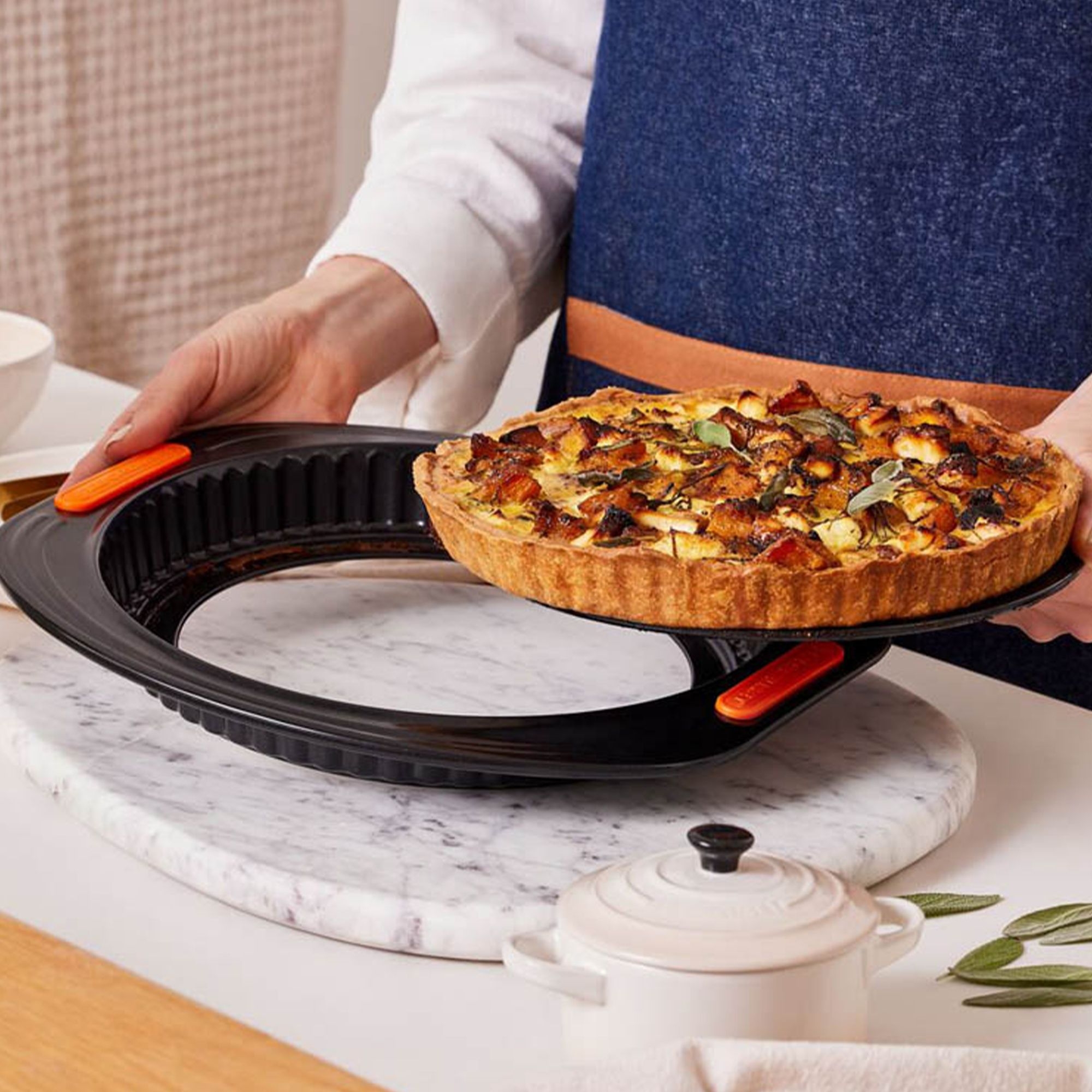 Le Creuset - Quiche and fruit cake tin - 25 cm