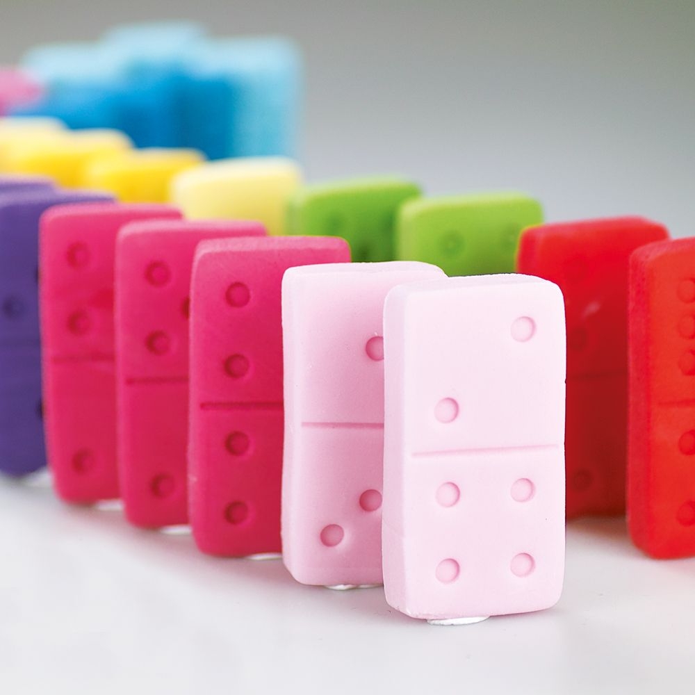 Städter - Cookie cutter Domino - 6 x 3 x 2,2 cm - Set 15 pieces