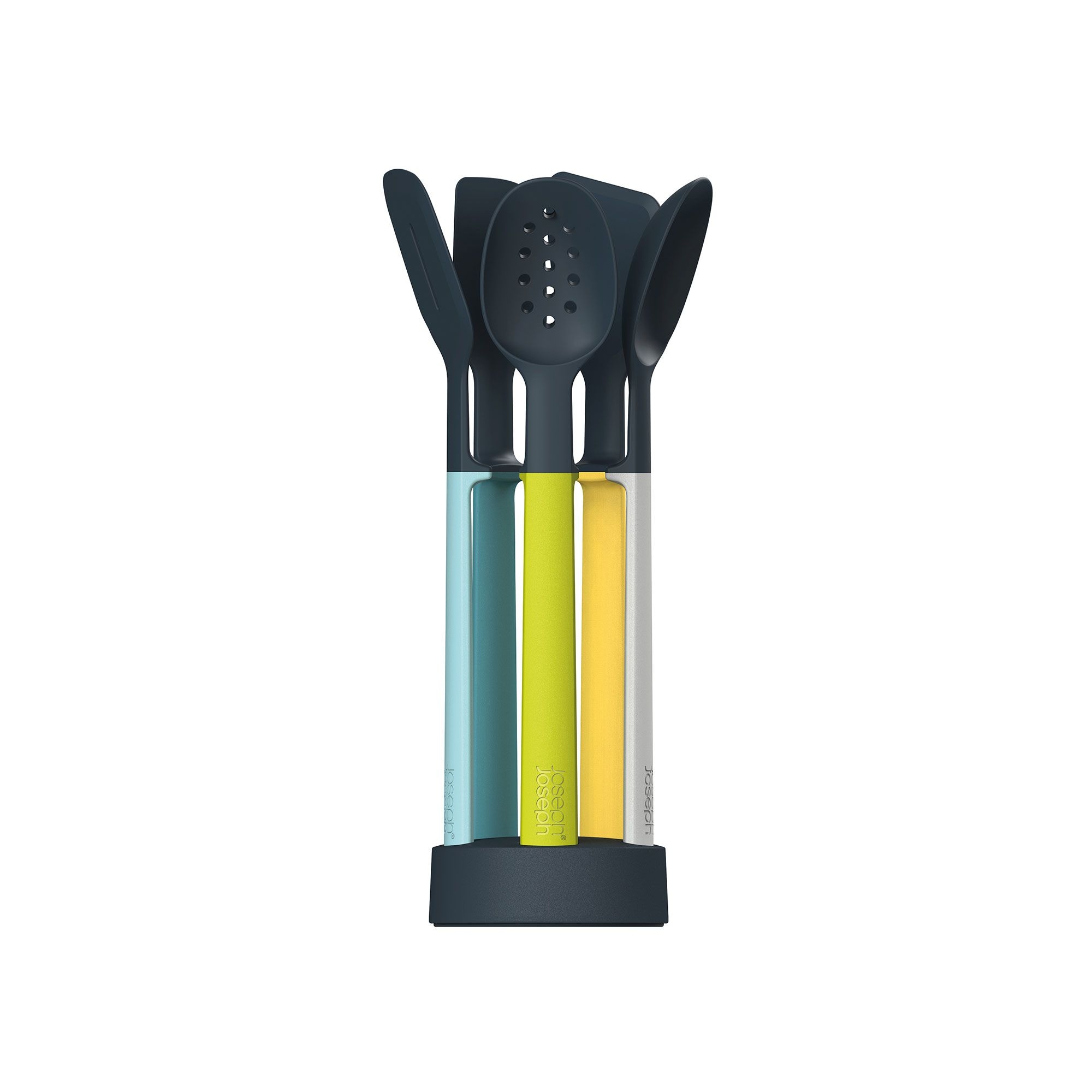 Joseph Joseph - 5-piece utensil set with storage stand Elevate™ Joseph Joseph - 5-piece utensil set with storage stand Elevate™