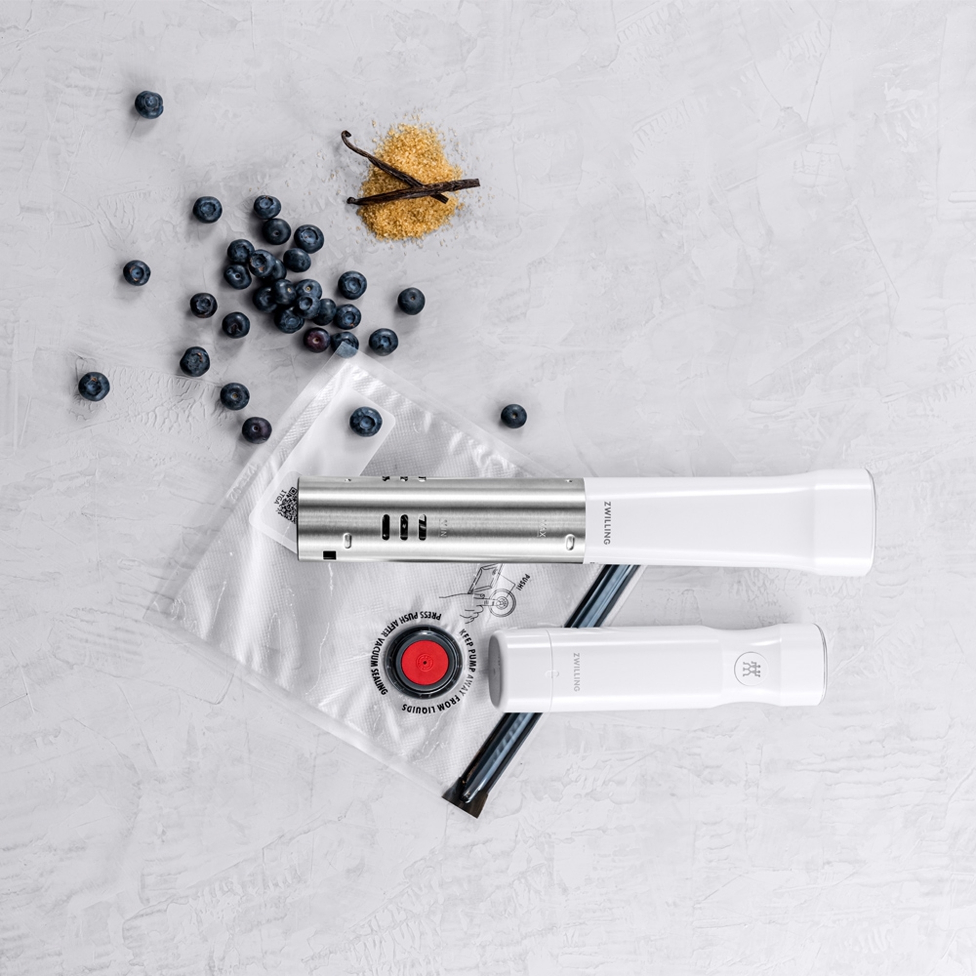 ZWILLING - Vakuumpumpe mit Ladekappe | FRESH & SAVE | weiß