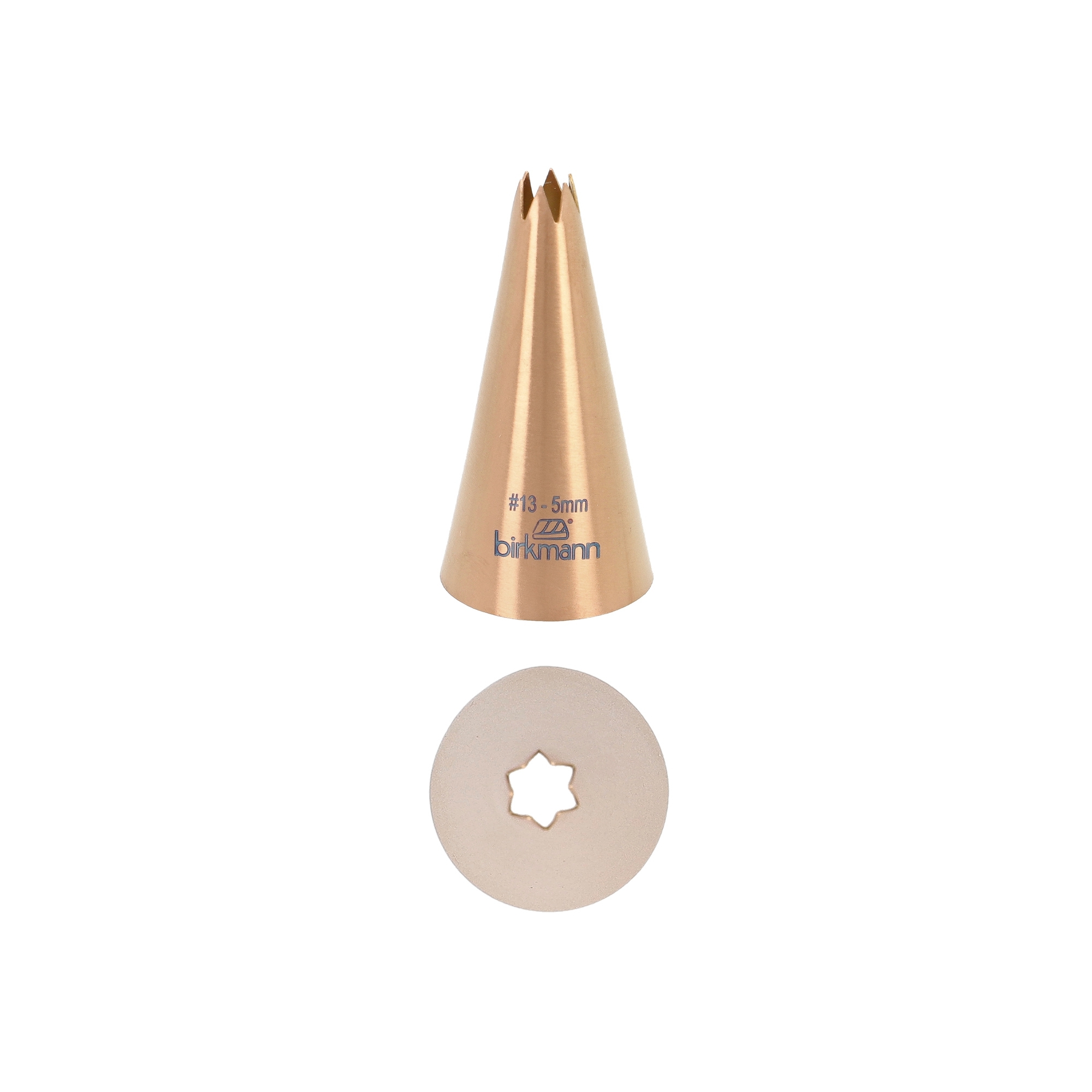 Birkmann - Star nozzle copper colored #13 - 5mm