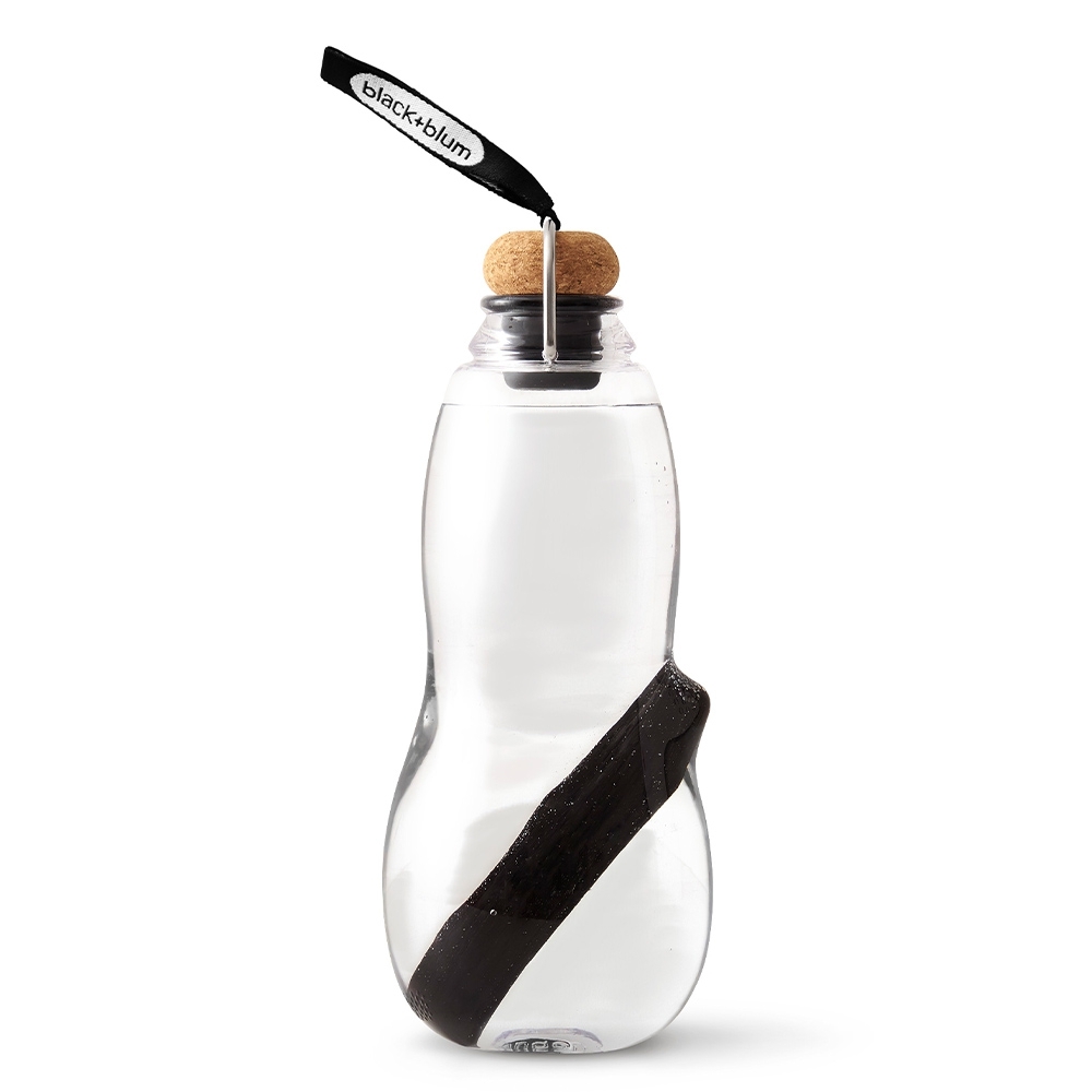 B+B Eau Good  Wasserflasche 800ml Schwarz