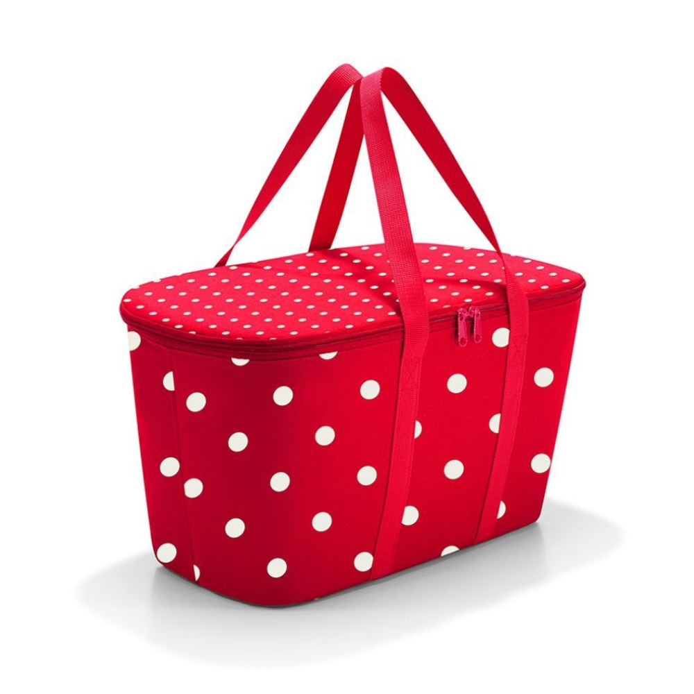 reisenthel - coolerbag - mixed dots chilli red reisenthel - coolerbag - mixed dots chilli red
