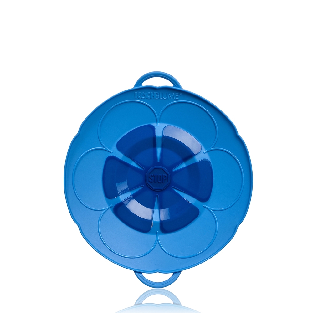Kochblume - Überkochschutz S 22cm, blau
