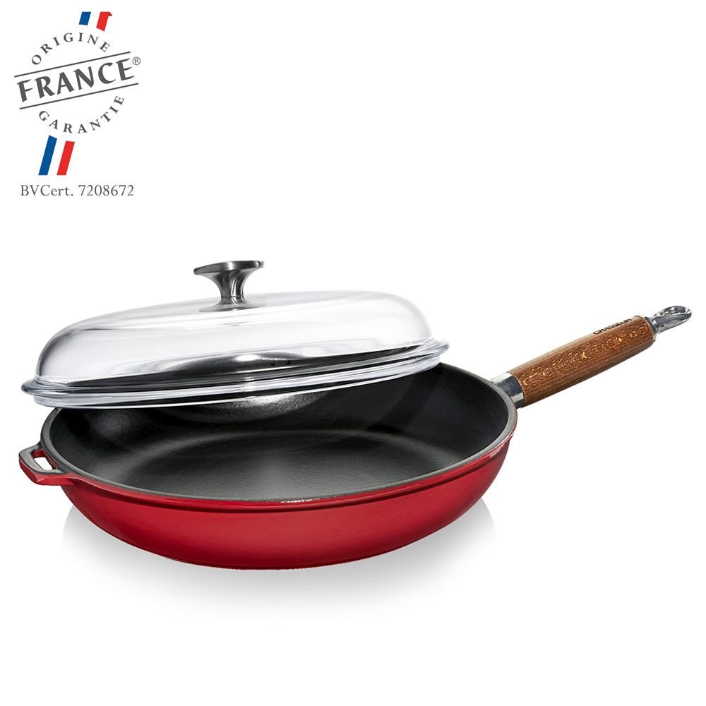 Chasseur - Bratpfanne mit Glasdeckel 28 cm Chasseur - Bratpfanne mit Glasdeckel 28 cm
