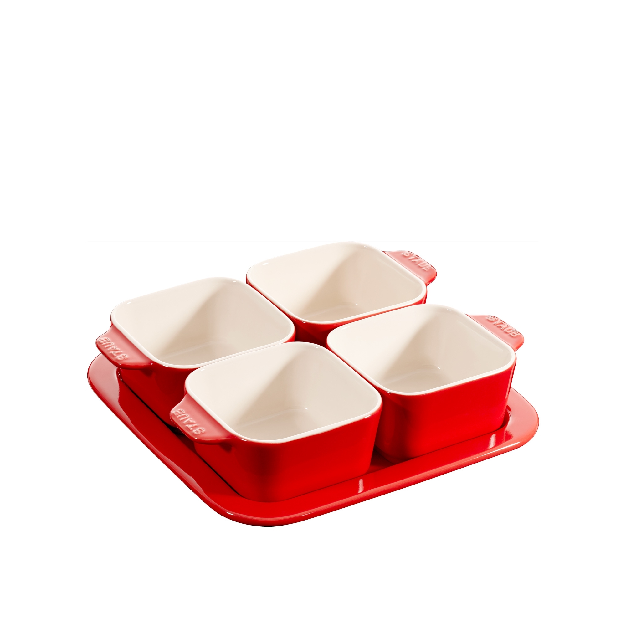 STAUB - Tapas Set | 5-teilig | kirschrot