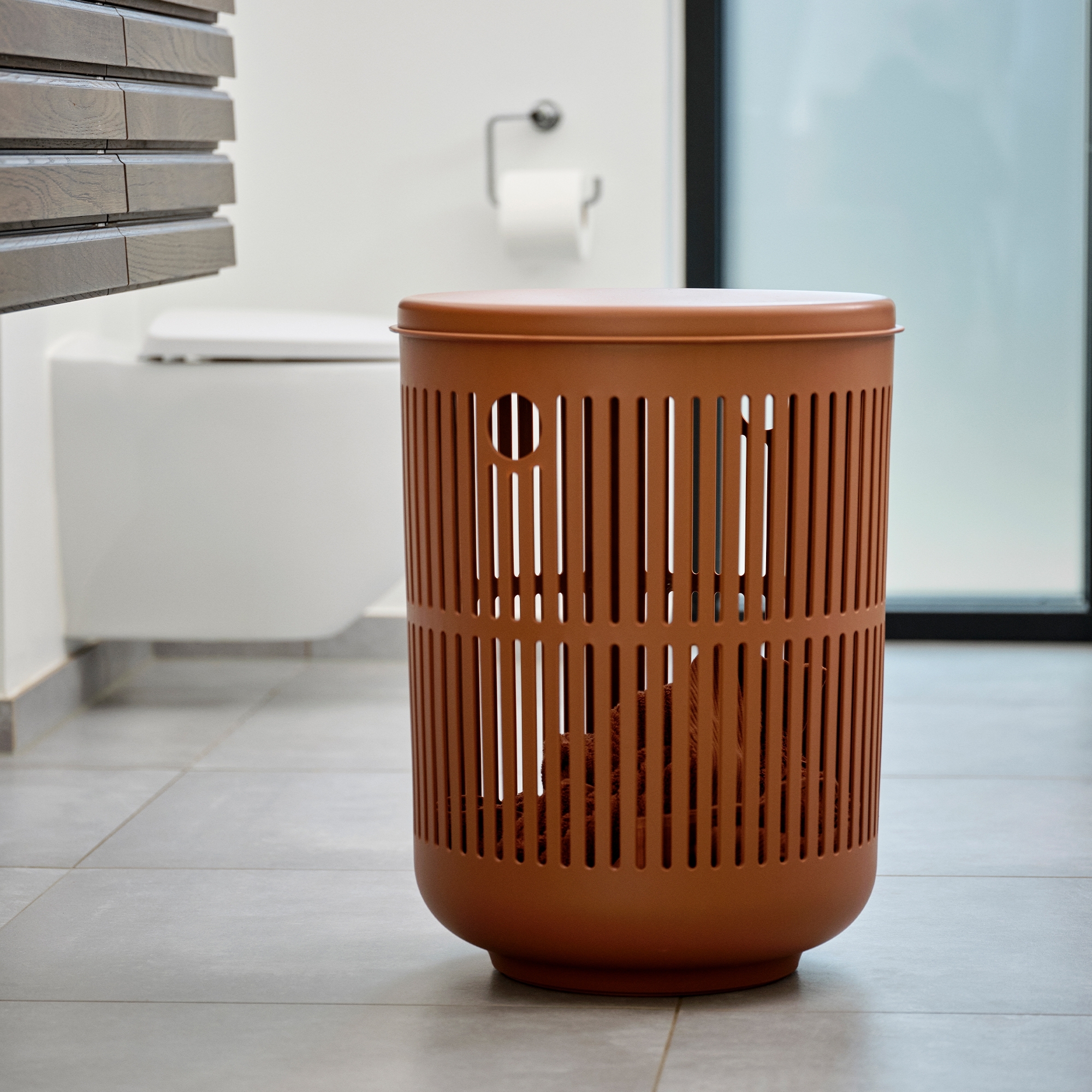 Zone - Ume Wäschekorb - Terracotta