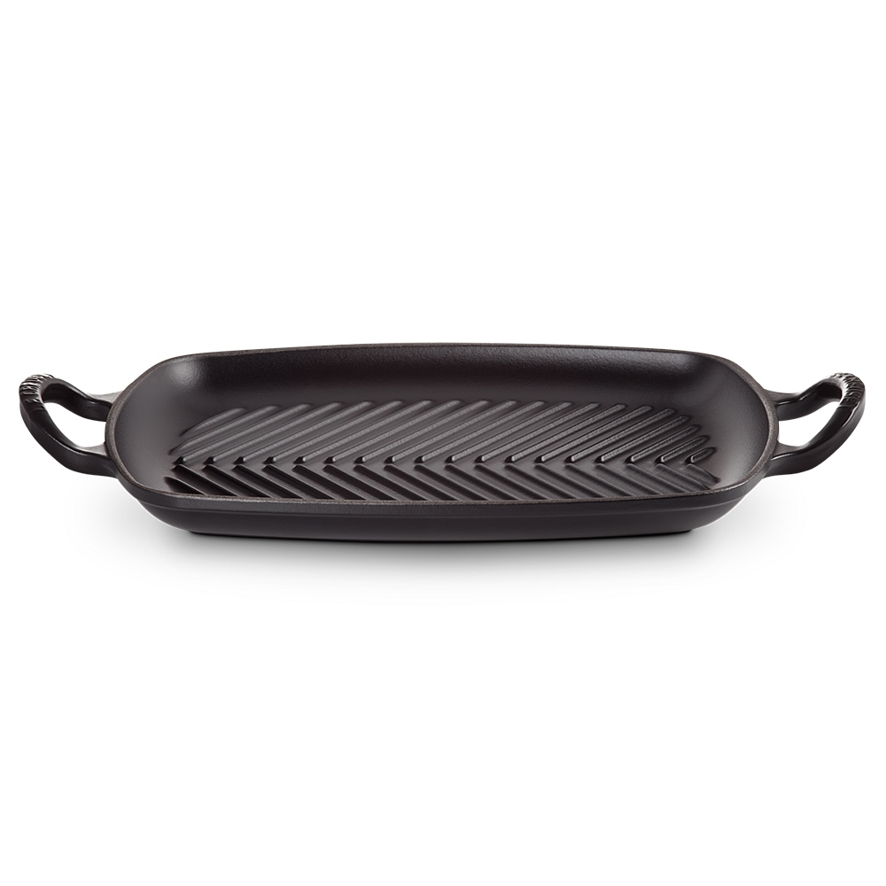 Le Creuset - Flache rechteckige Grillplatte 30 cm