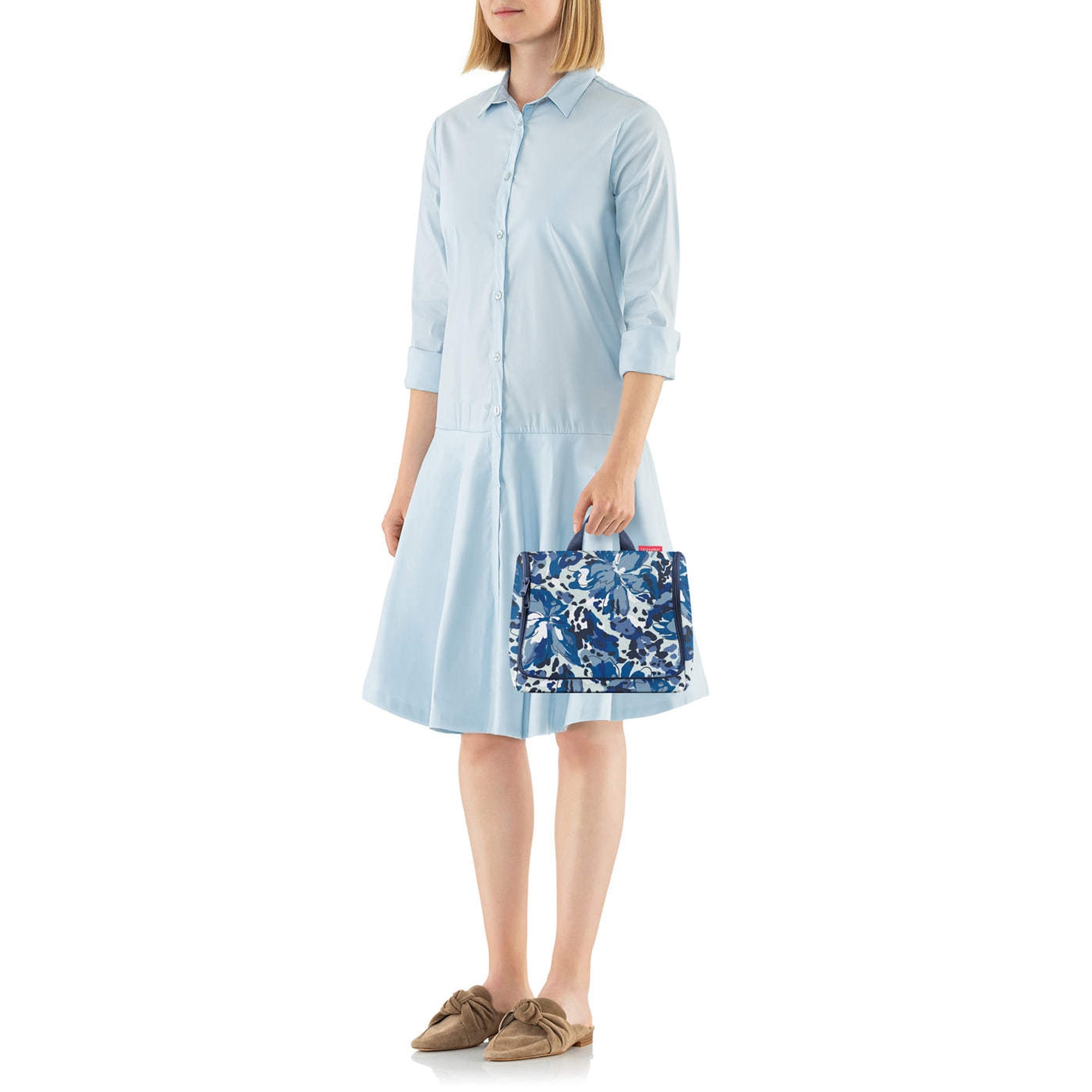 reisenthel - toiletbag XL - flora blue reisenthel - toiletbag XL - flora blue