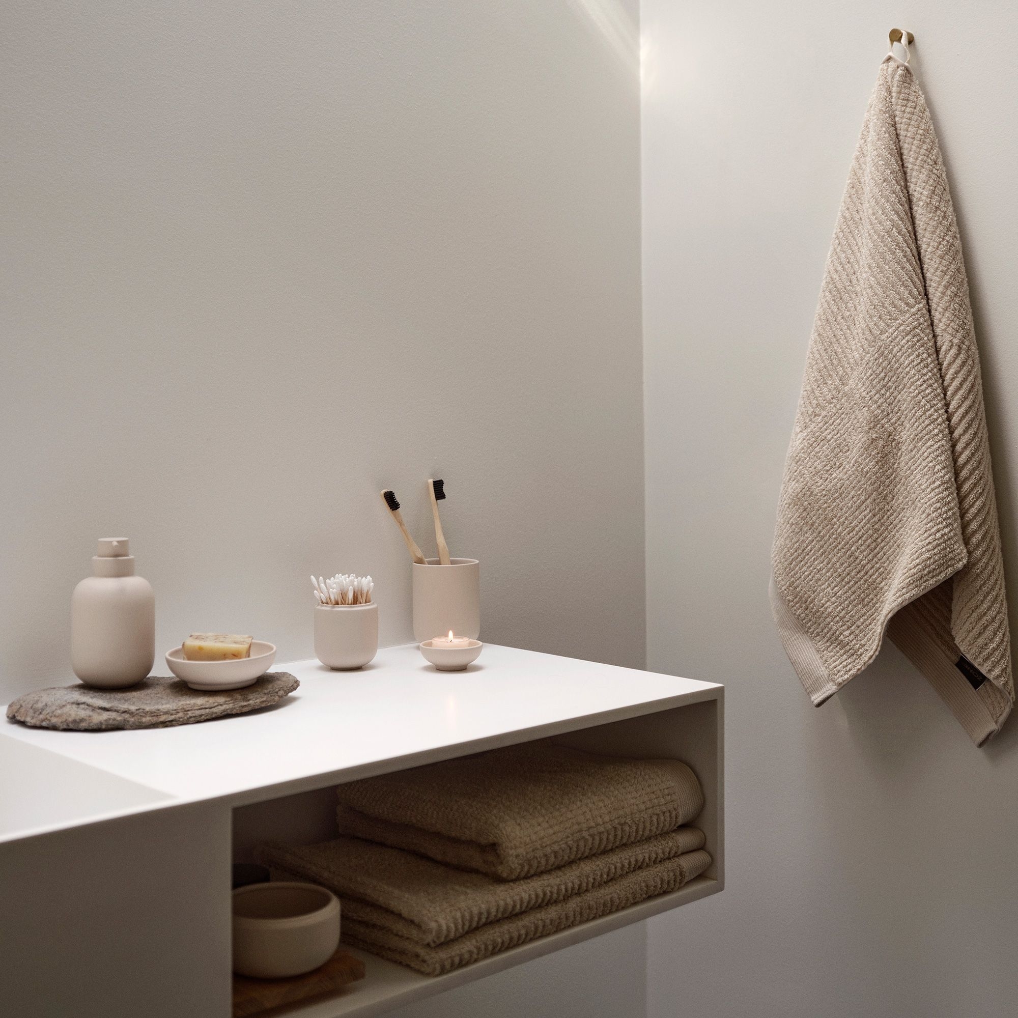 Zone - Sensu Zahnbürstenbecher - Sand