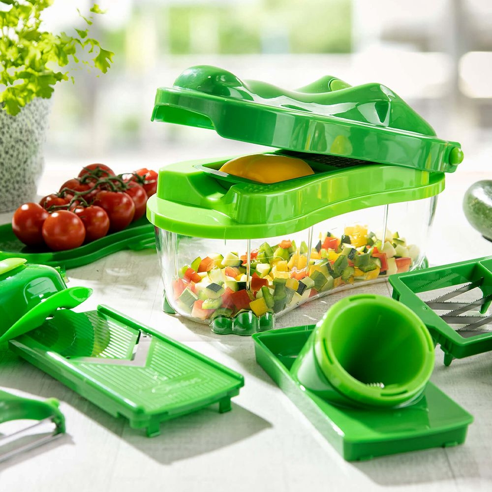 Genius - Nicer Dicer Fun / Croco / Set 14-tlg.