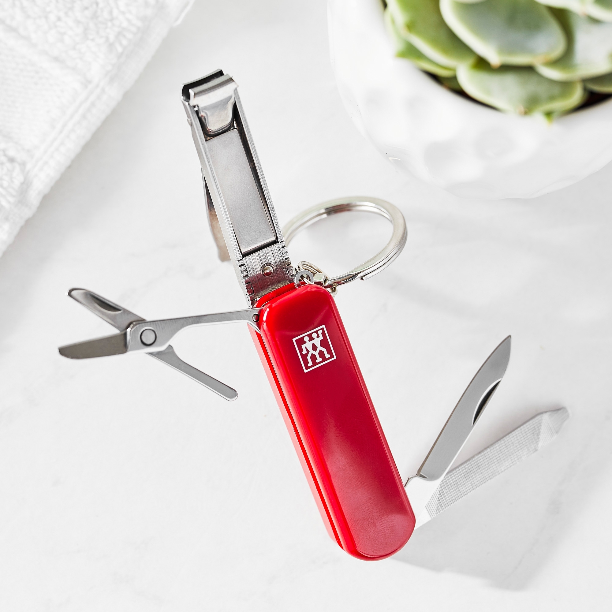 ZWI Multi-Tool, Edelstahl | Rot