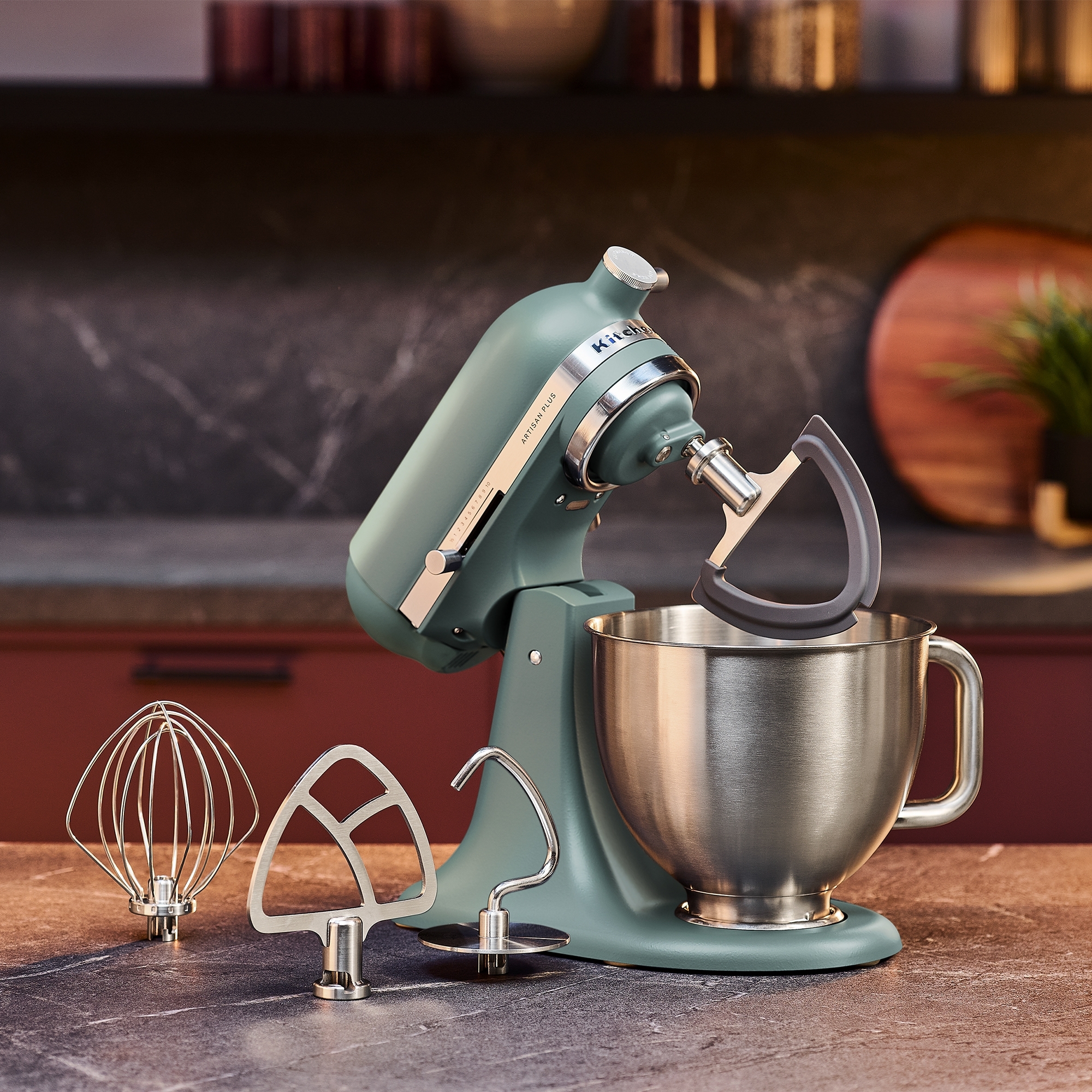KitchenAid - Artisan Plus Küchenmaschine 5KSM50PKVEMJ - Mint Julep