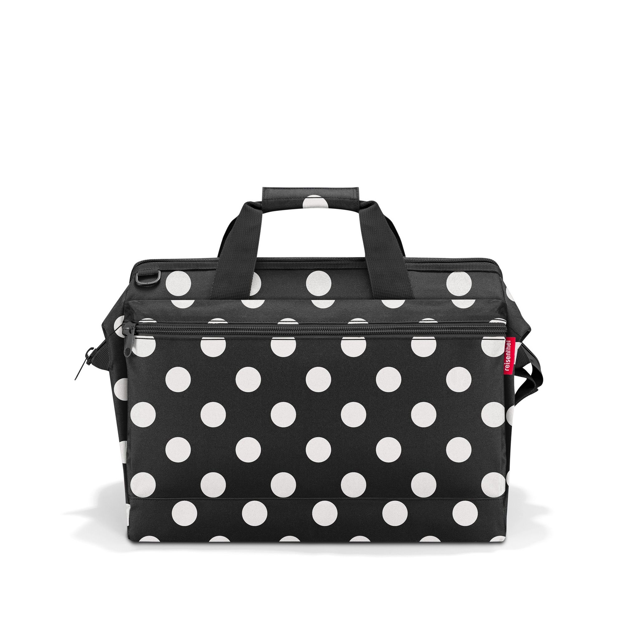 reisenthel - allrounder L pocket - dots white reisenthel - allrounder L pocket - dots white
