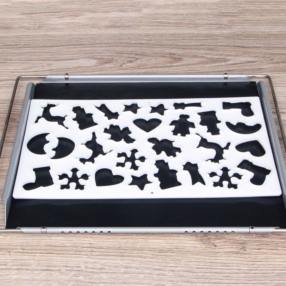 Städter - Cookie cutter cookie cutter board - with 9 motifs - 3 cutter each