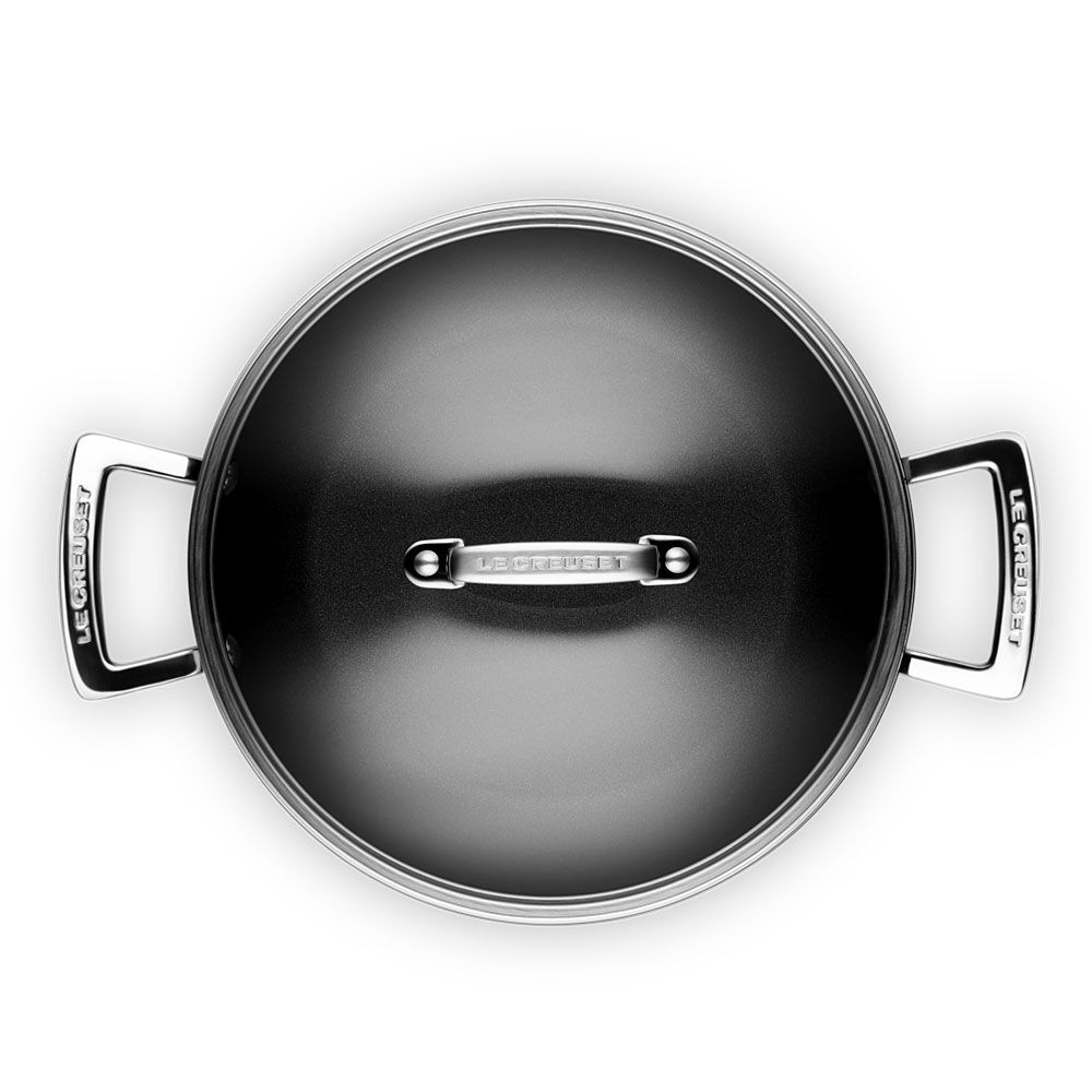 Le Creuset - Toughened Non-Stick Profi Pan with lid Le Creuset - Toughened Non-Stick Profi Pan with lid