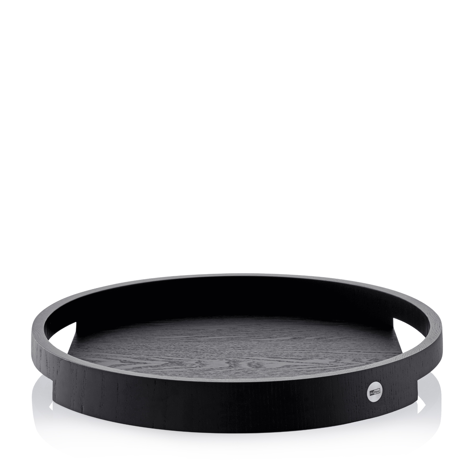 AdHoc - Aura Serving Tray  - Ø 40 cm | Black
