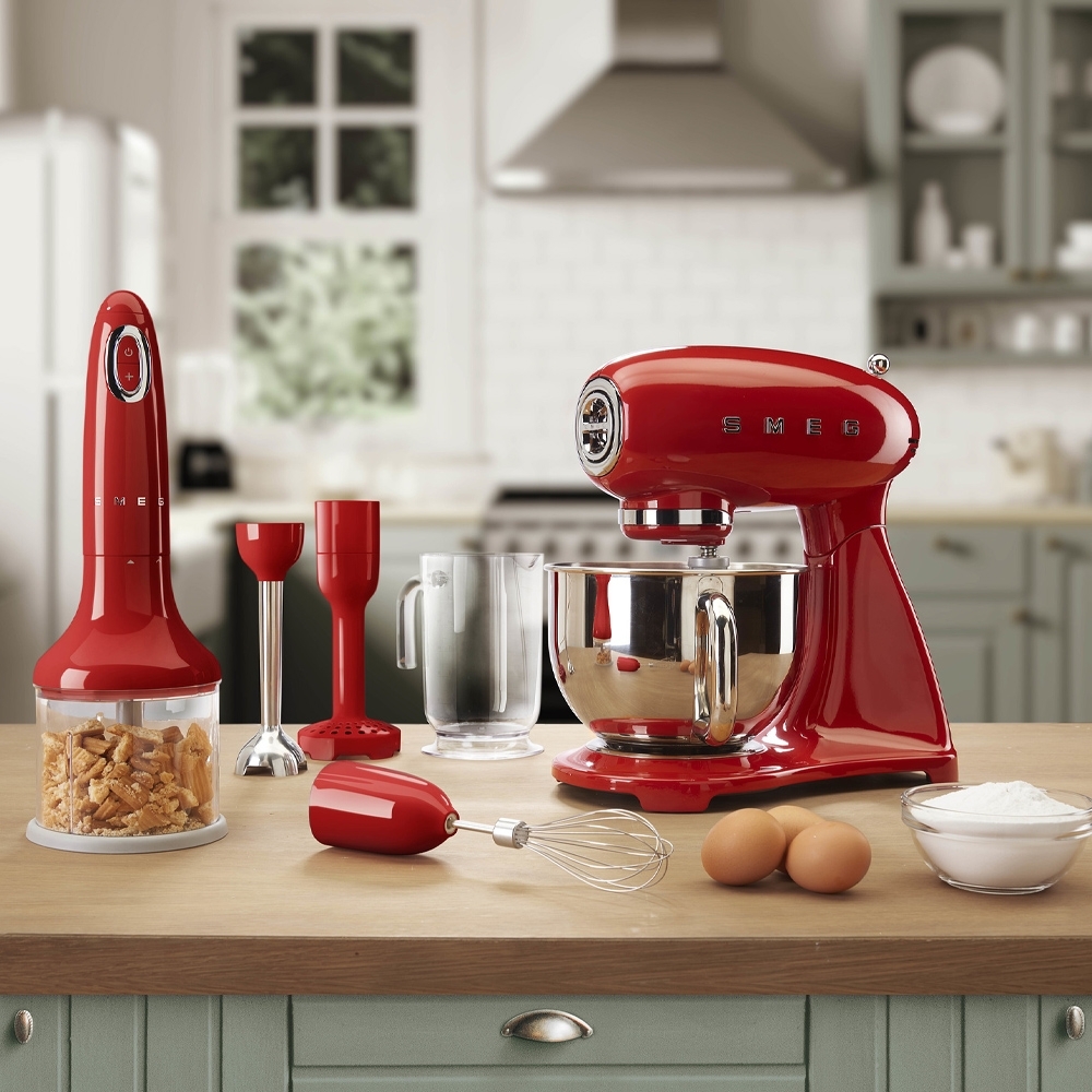 Smeg - Küchenmaschine SMF03 - Full-Color - Rot Smeg - Küchenmaschine SMF03 - Full-Color - Rot