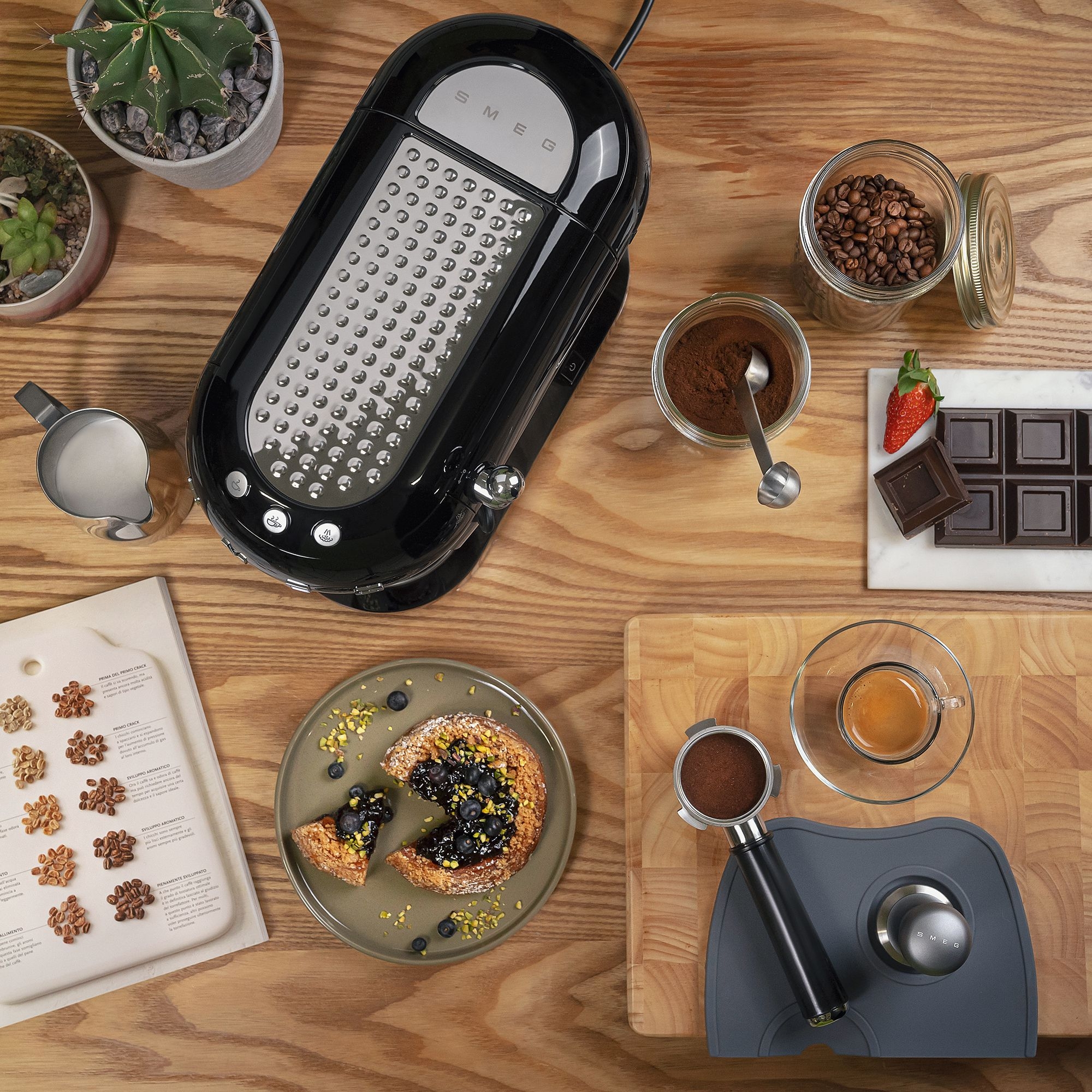 SMEG Espresso Coffee Tamping Set SMEG Espresso Coffee Tamping Set