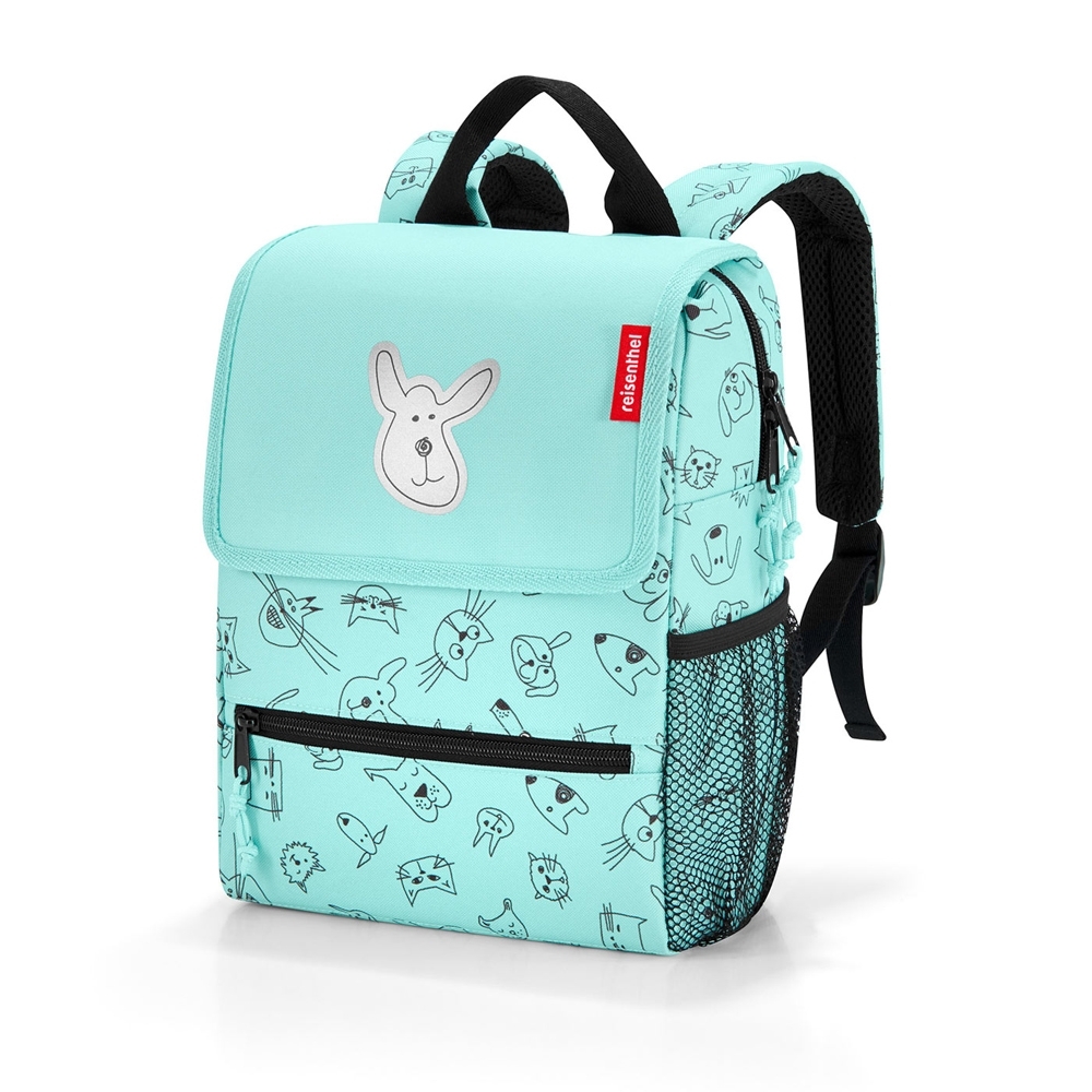 reisenthel - backpack - kids - cats and dogs mint