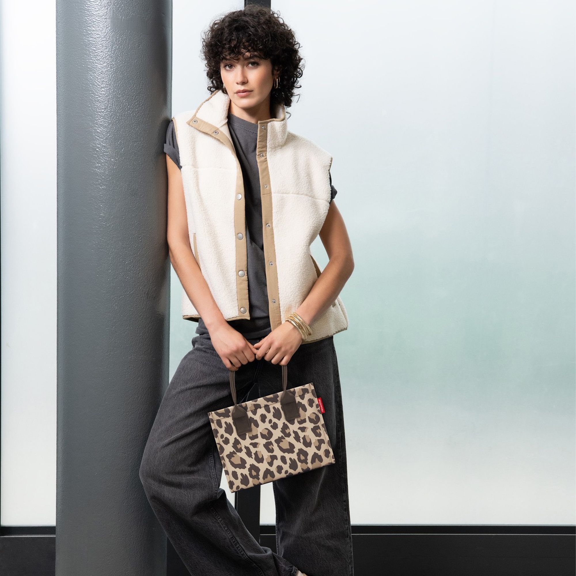 reisenthel - daily shopper XS - leo macchiato