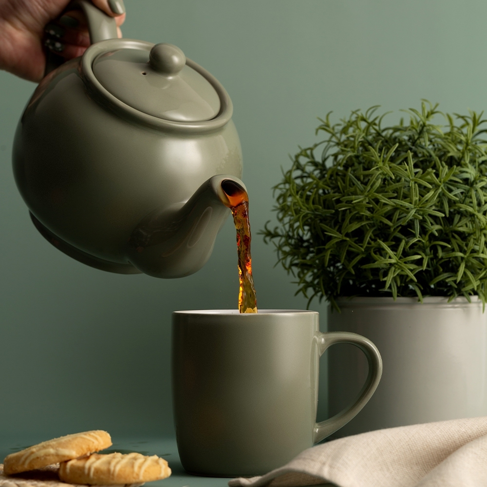 Price & Kensington - Teapot - Sage green