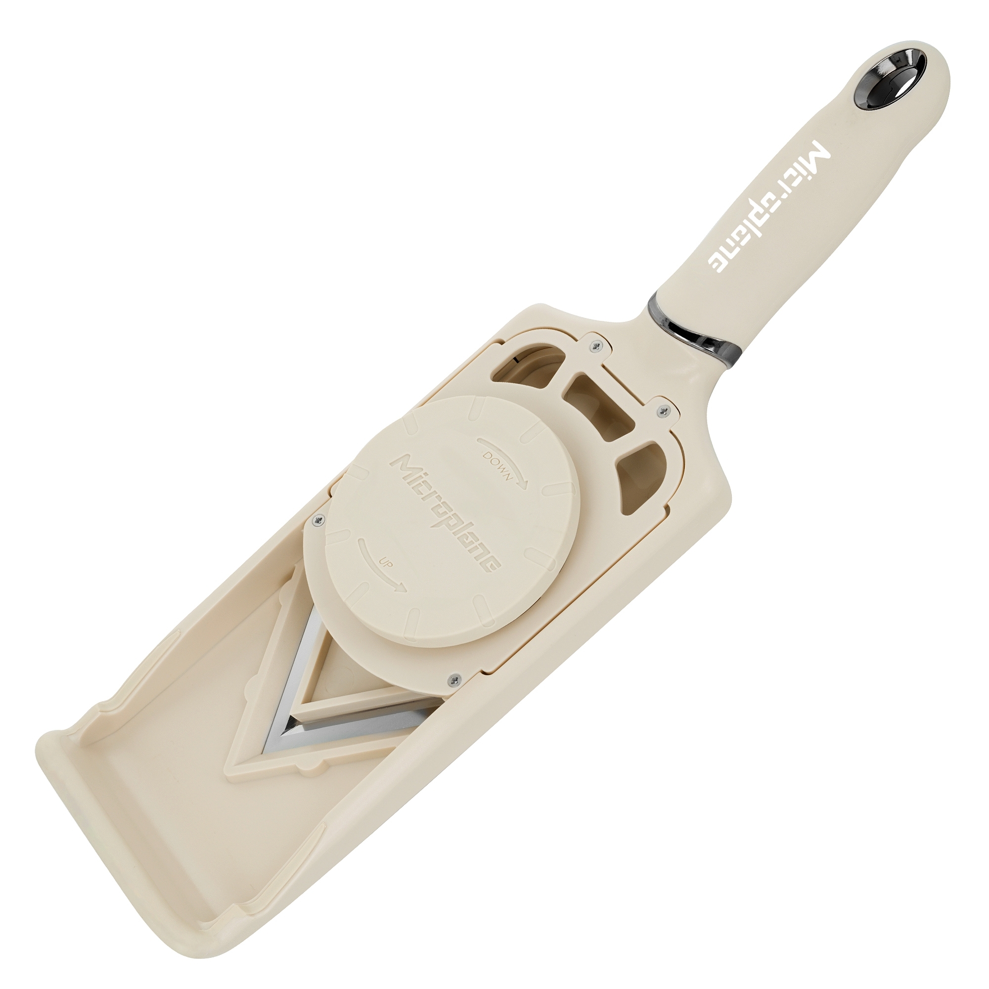 Microplane - Adjustable Slicer with V-Blade PureCut | Cashmere Beige