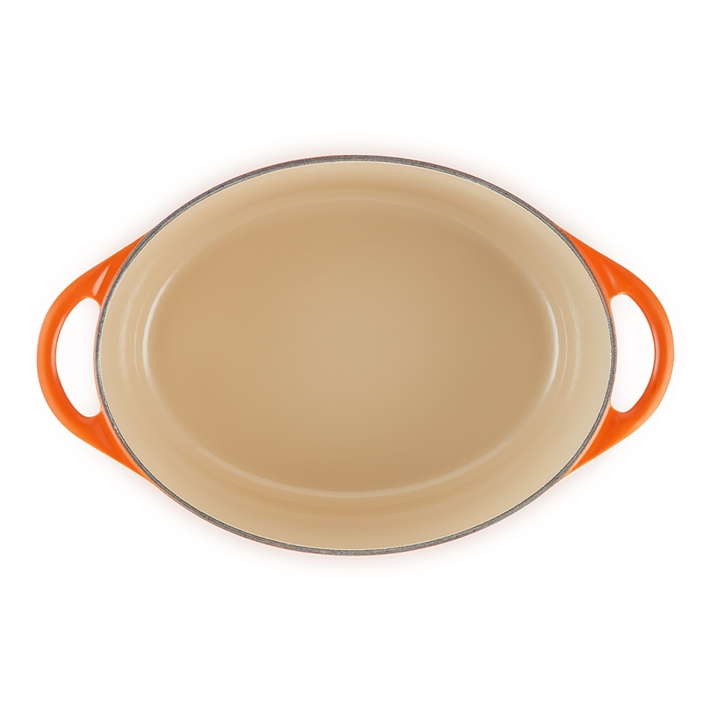 Le Creuset - Saftbräter Doufeu Oval 30 cm - Ofenrot Le Creuset - Saftbräter Doufeu Oval 30 cm - Ofenrot