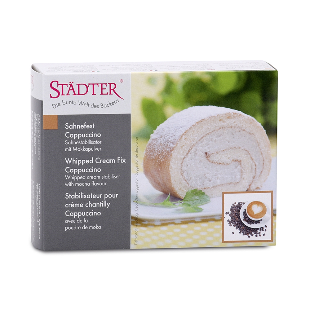 Städter - Whipped cream stabiliser Cappuccino - 125 g Städter - Whipped cream stabiliser Cappuccino - 125 g