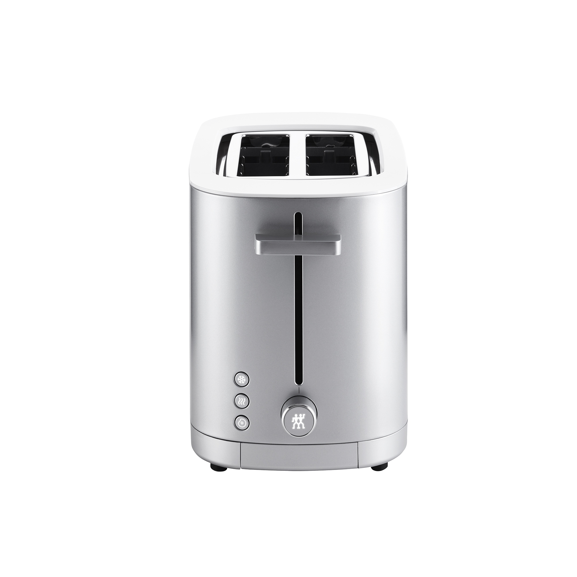ZWILLING - Toaster mit Brötchenaufsatz | ENFINIGY | 2 Schlitze kurz | Silber