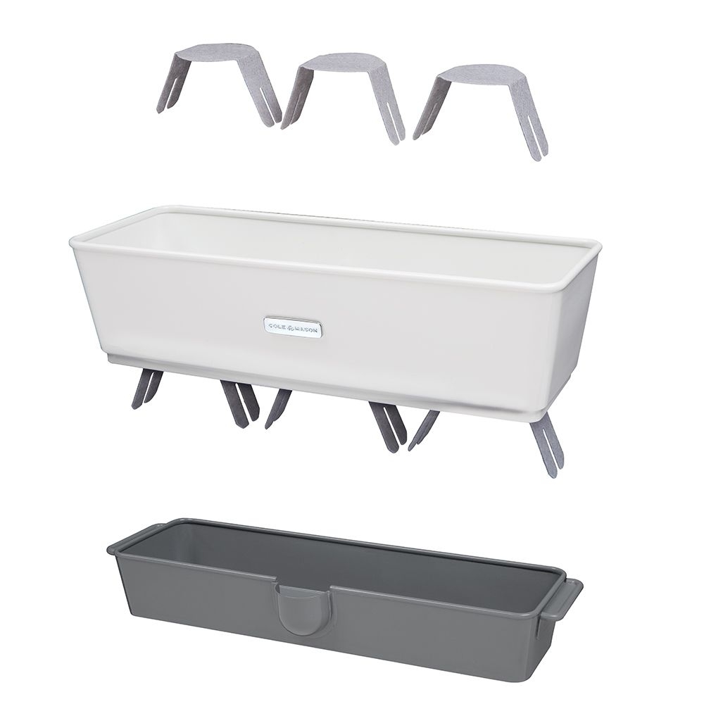 COLE & MASON - Self-Watering Triple Potted Herb Keeper COLE & MASON - Self-Watering Triple Potted Herb Keeper