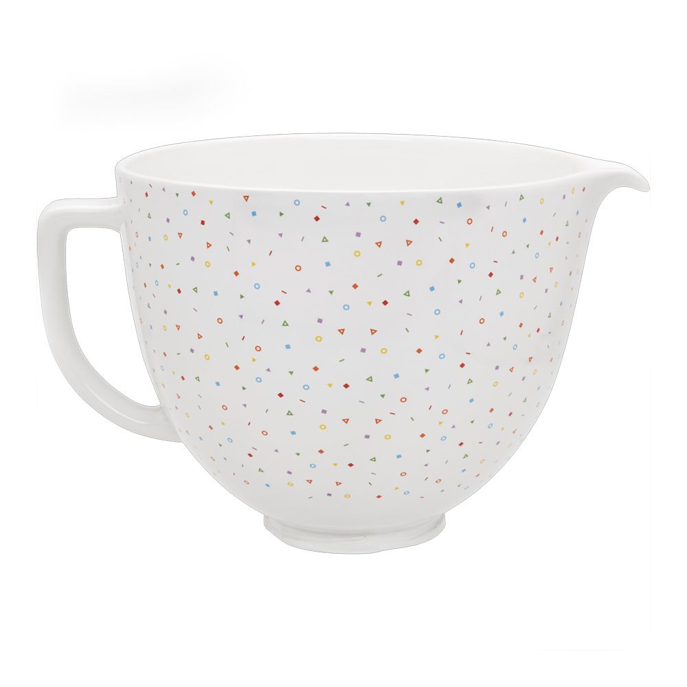KitchenAid - Keramik-Schüssel 4,7 L - confetti sprinkle