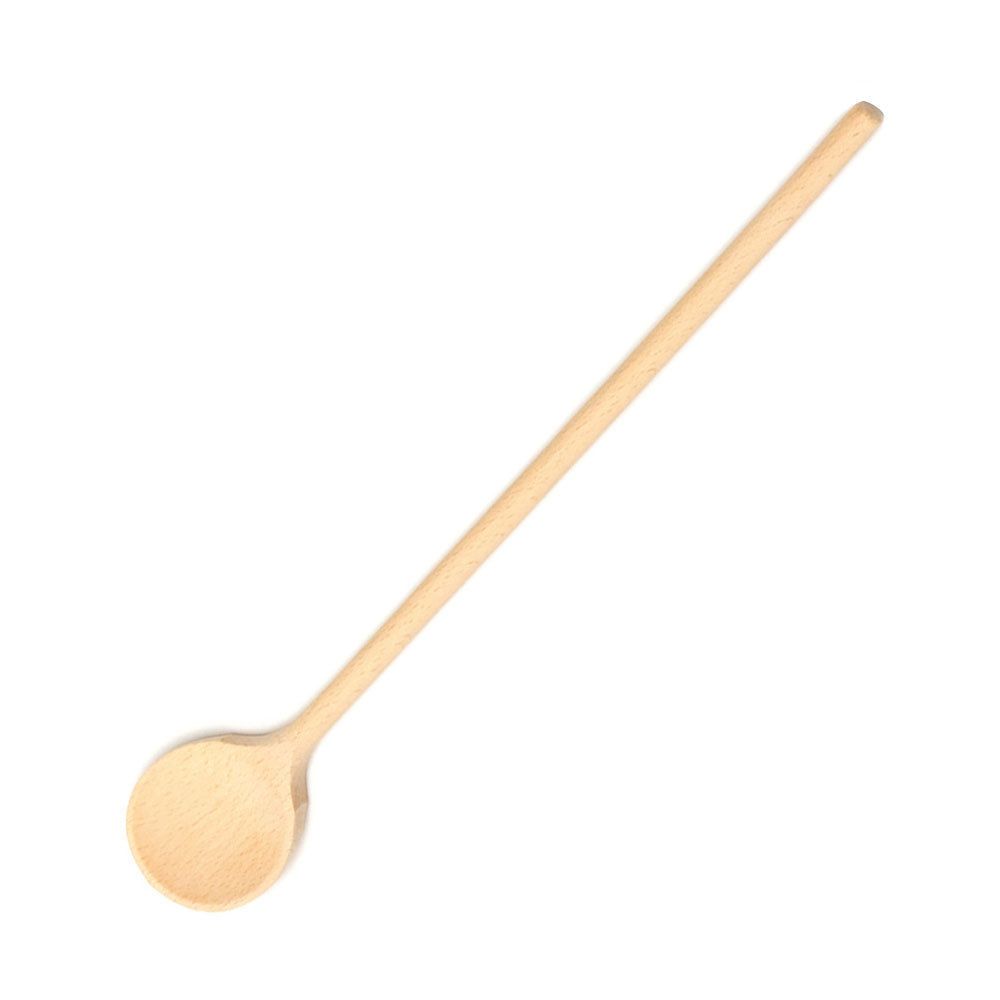 Klawe - round cooking spoon made of maple wood 35cm