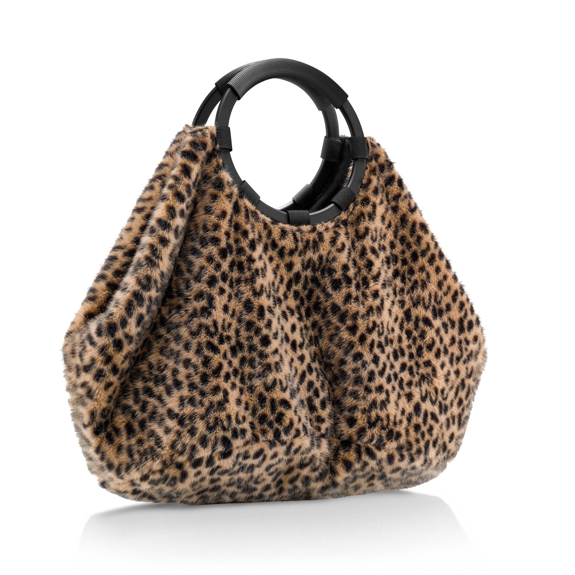reisenthel - loopbag hobo - leo fake fur