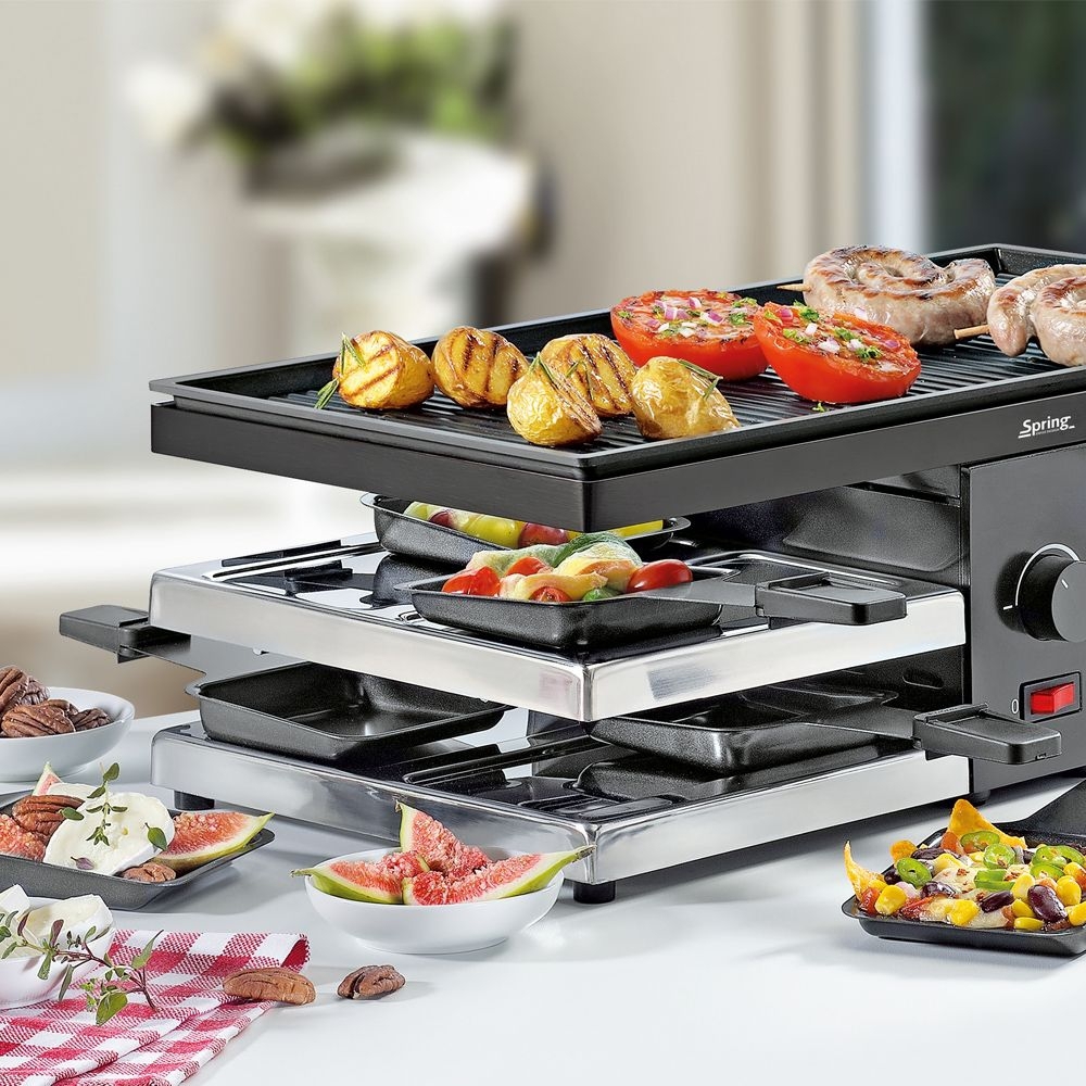 Spring - Grill plate for raclette 8 Fun Spring - Grill plate for raclette 8 Fun
