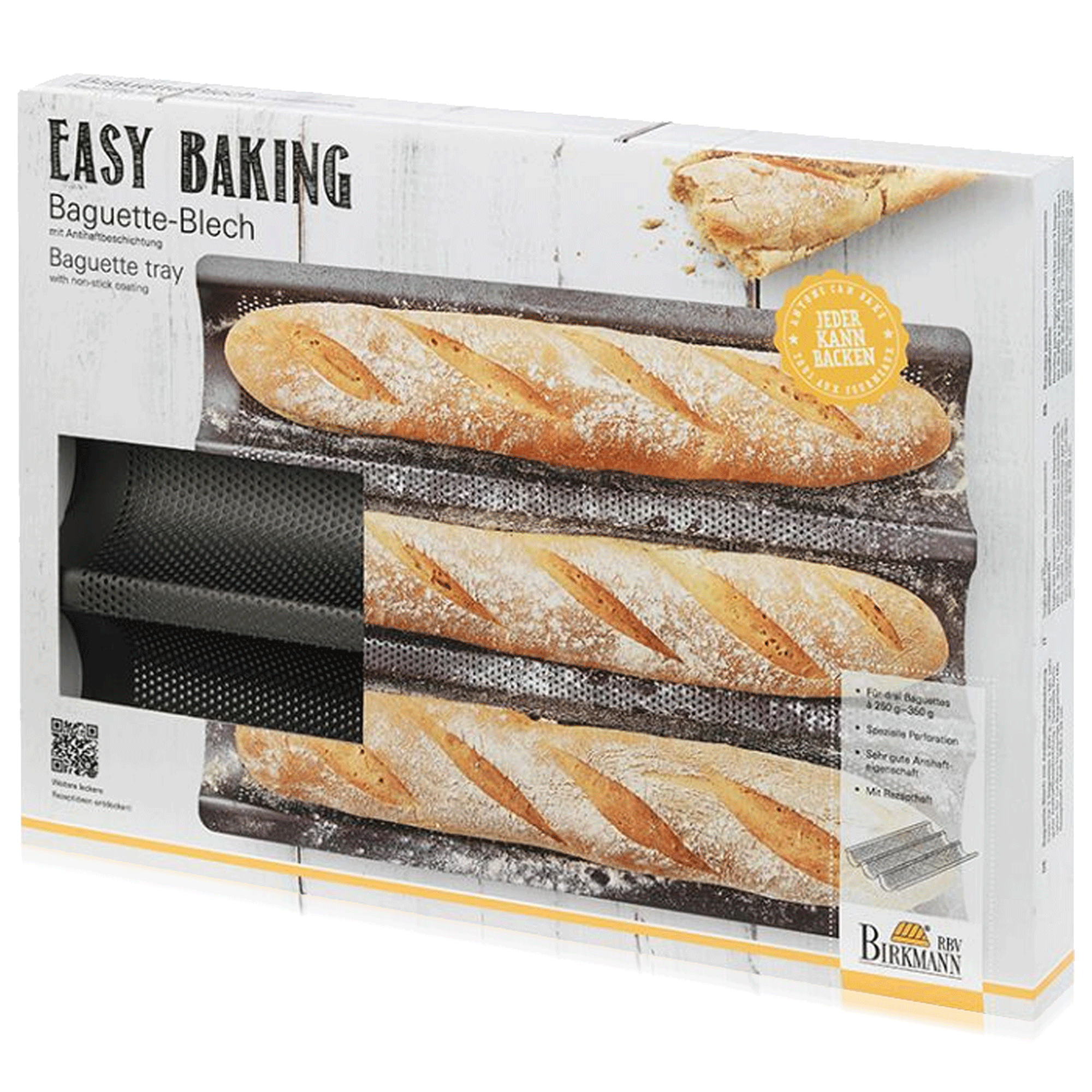 Birkmann - Baguette-sheet- Easy Baking