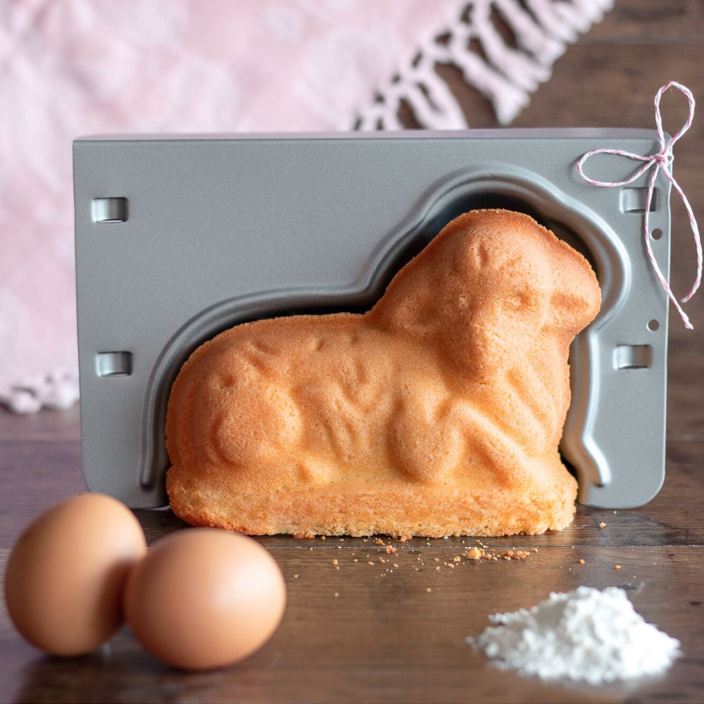 Städter - 3-D Cake pan Little easter lamb ca. 22,5 x 14 x 7 cm - 700 ml