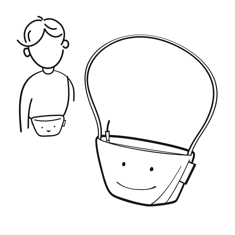 reisenthel - minibag - kids - abc friends pink reisenthel - minibag - kids - abc friends pink