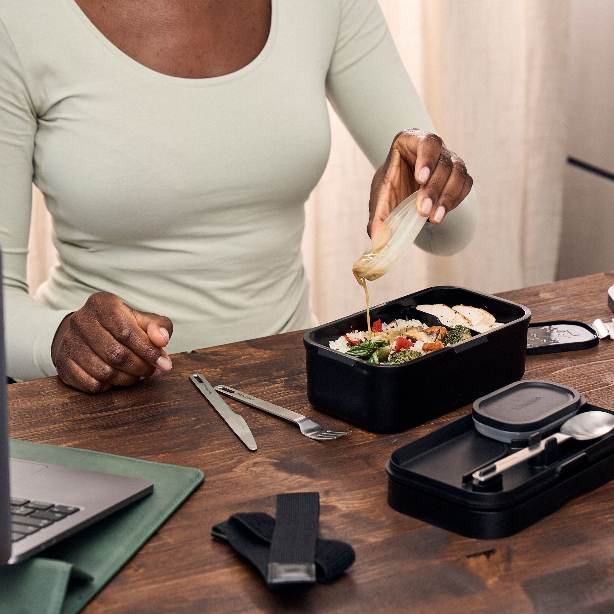 ZWILLING - Vakuum Lunch Box to Go | FRESH & SAVE | Schwarz