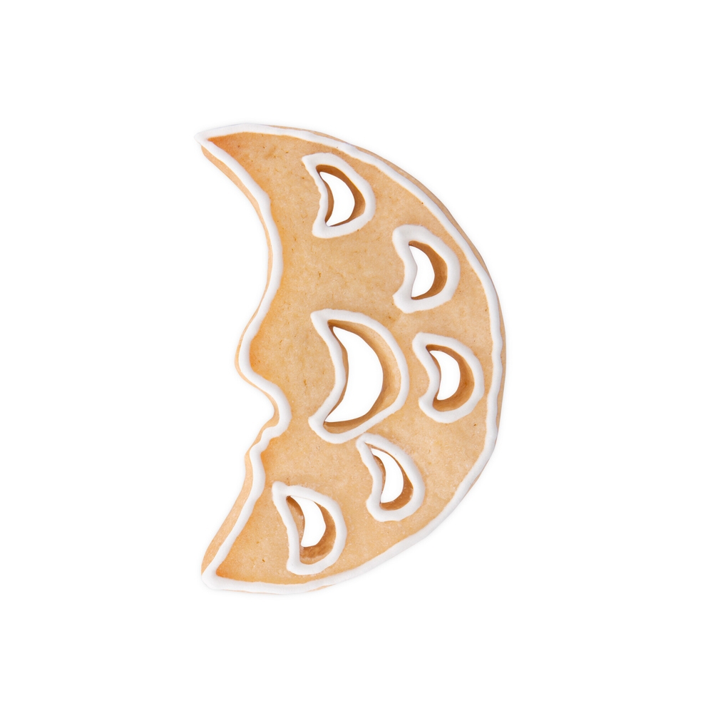 Städter - Cookie Cutter - Moon - with 6 moon recesses - 5 cm