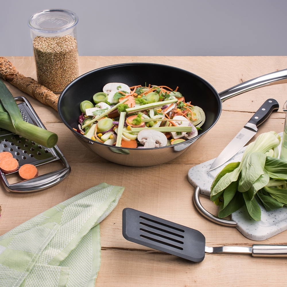 Kelomat - PERFEKT - wok pan INDUCTION Kelomat - PERFEKT - wok pan INDUCTION