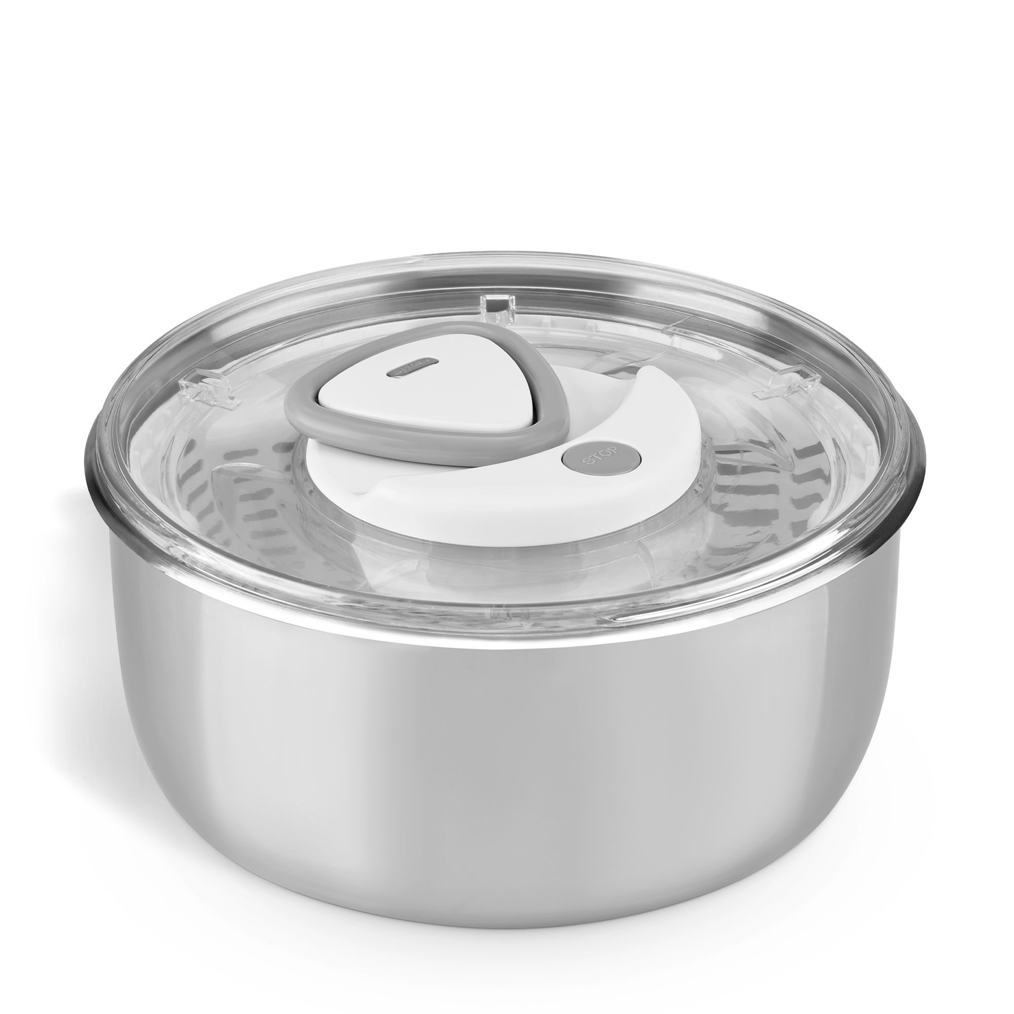 Zyliss - Easy Spin 2 Salad Spinner - Ø 26 cm | Stainless Steel