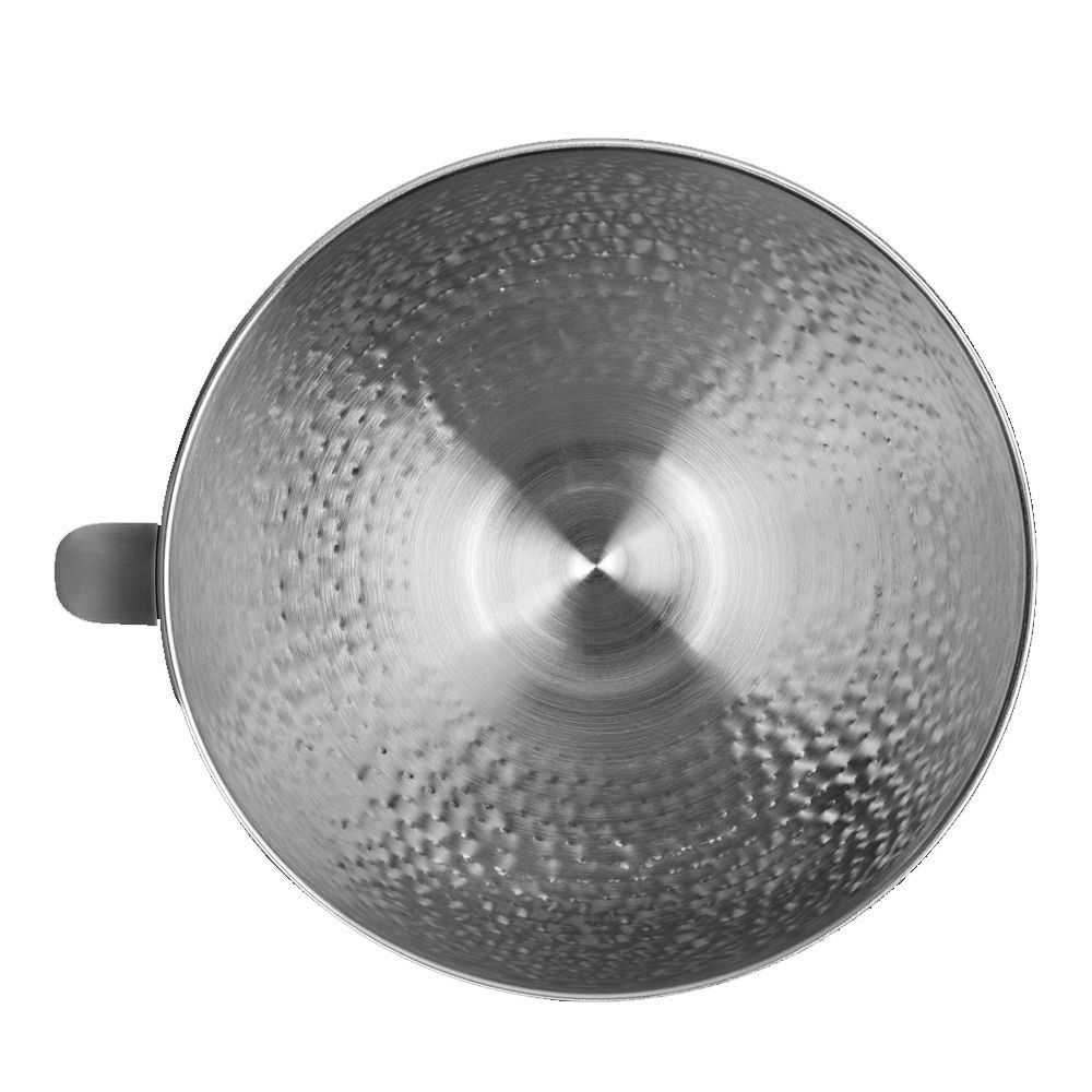 KitchenAid - 4,8 L Hammered stainless steel bowl