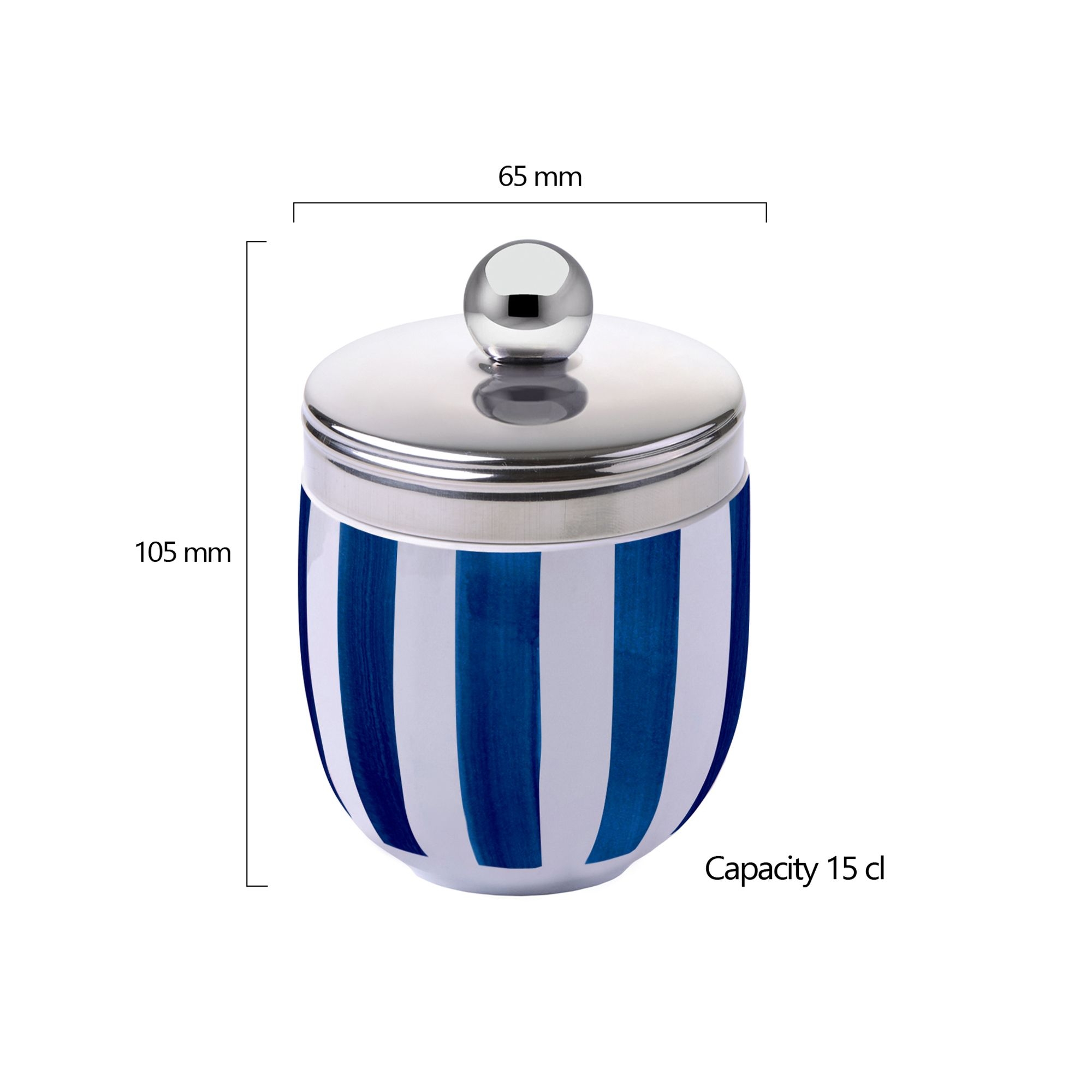 BIA - Egg Coddler - Stripes Blue