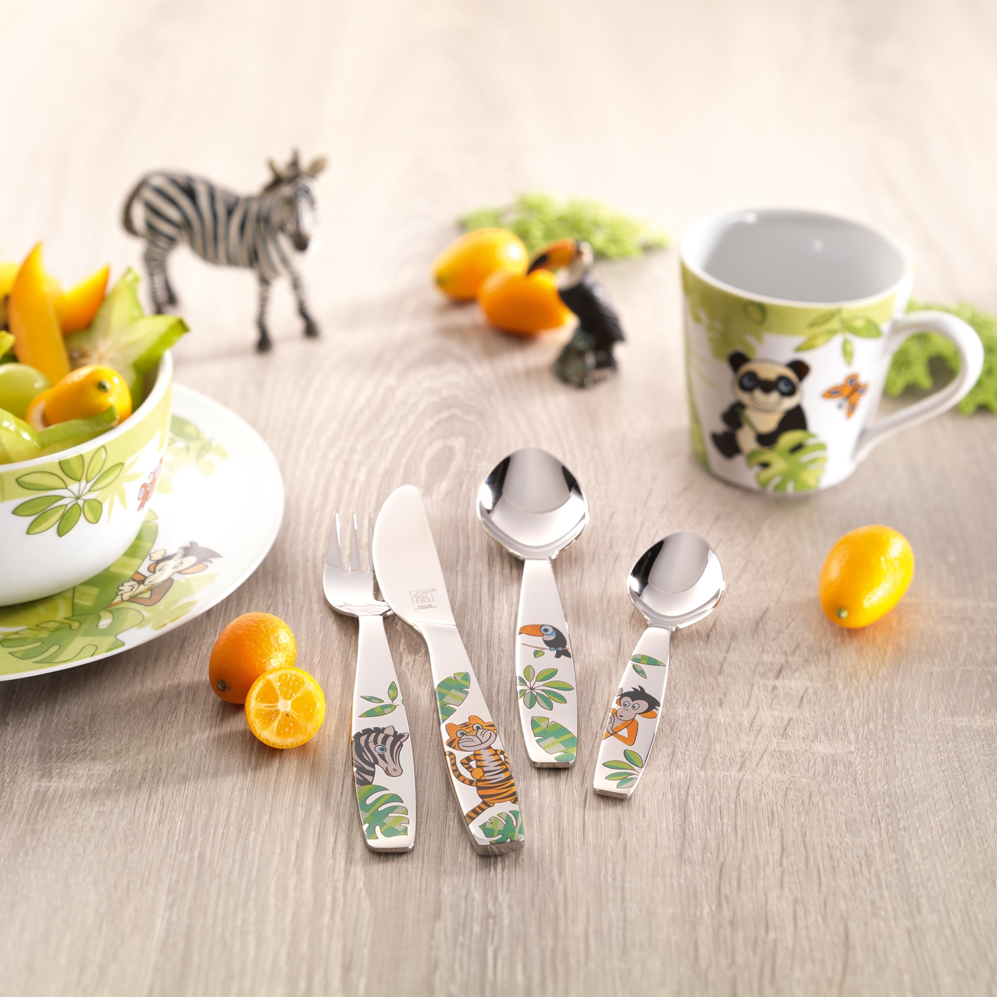 ZWILLING - Kinderbesteckset | Jungle | 4 tlg.