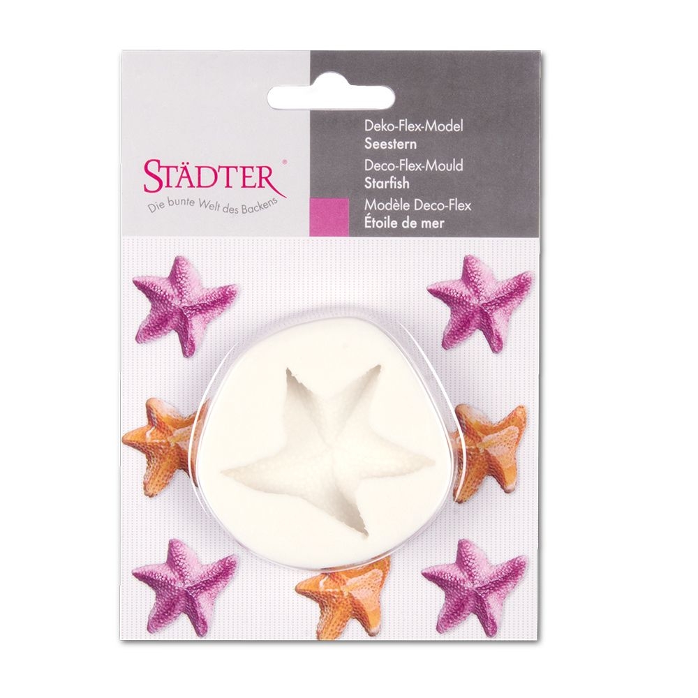 Städter - Prägeform  Seestern - 5 cm - Reliefform